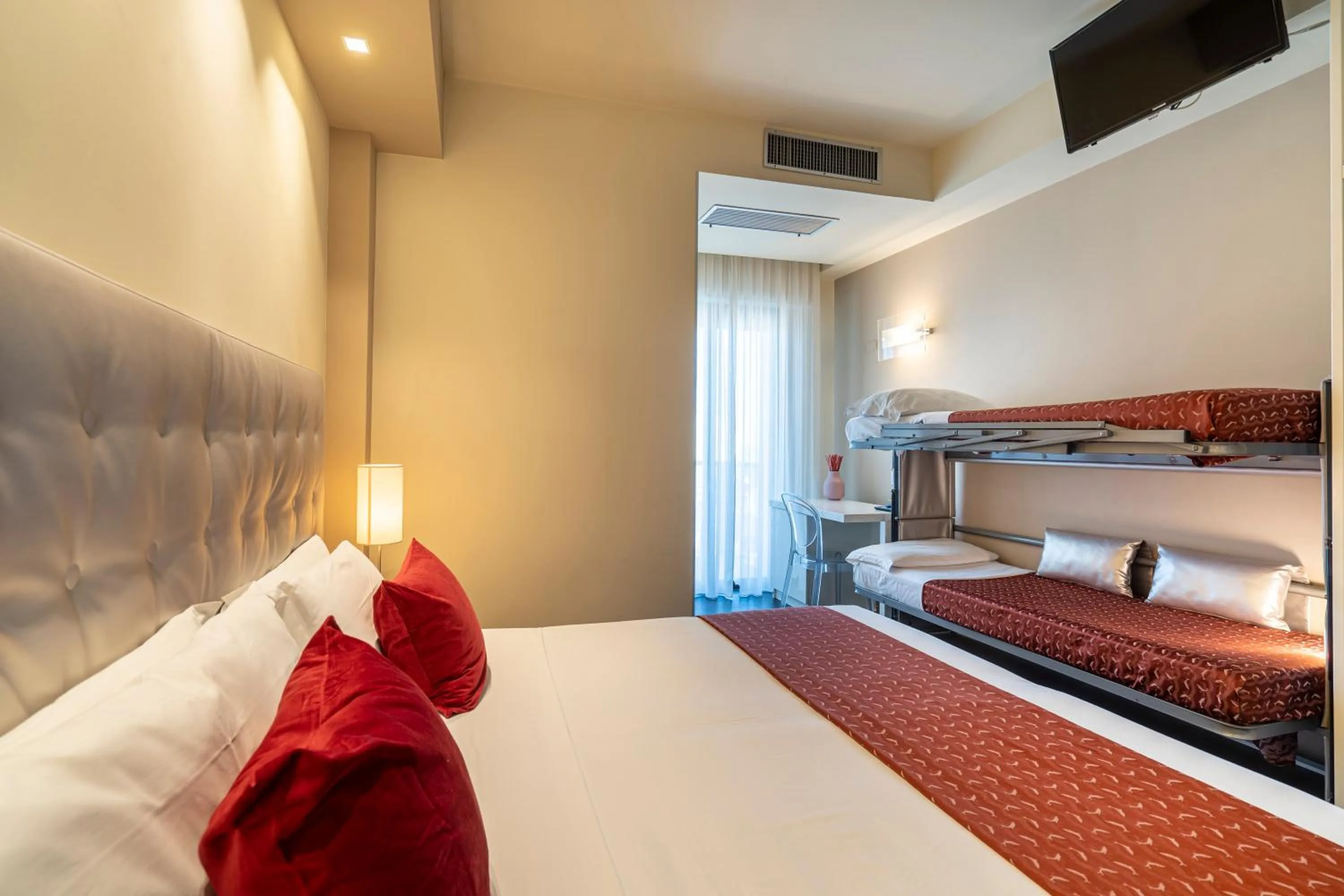 Bed in Hotel 2000 Riccione