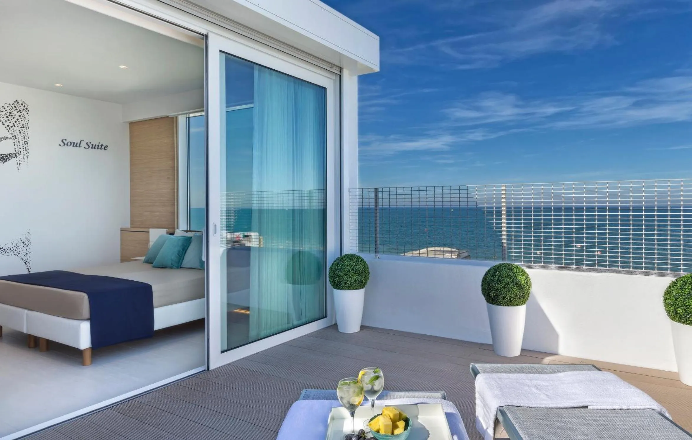 Bed in Hotel 2000 Riccione