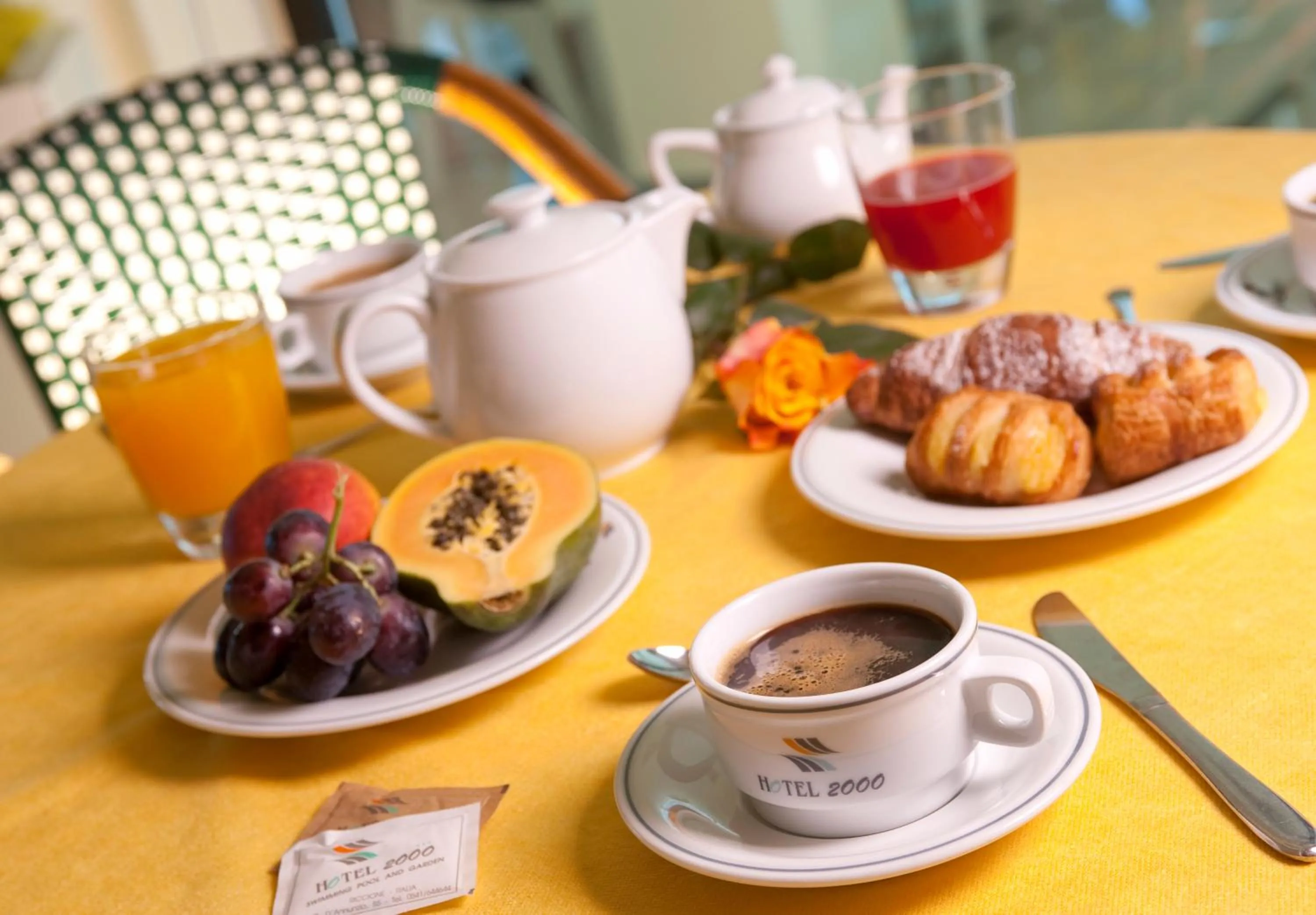 Food in Hotel 2000 Riccione