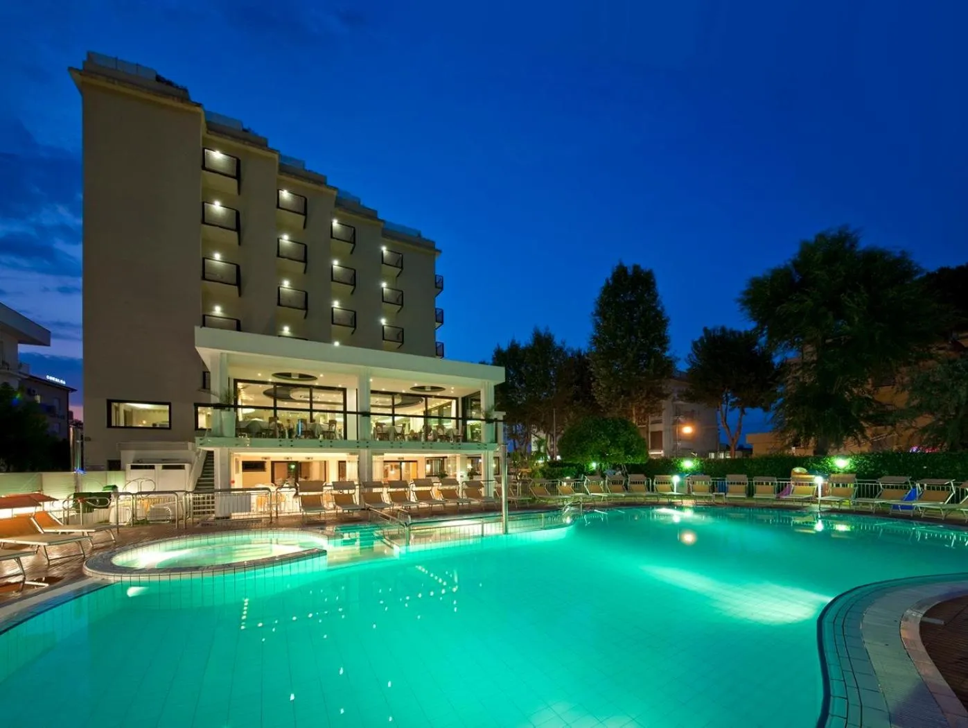 Facade/entrance in Hotel 2000 Riccione