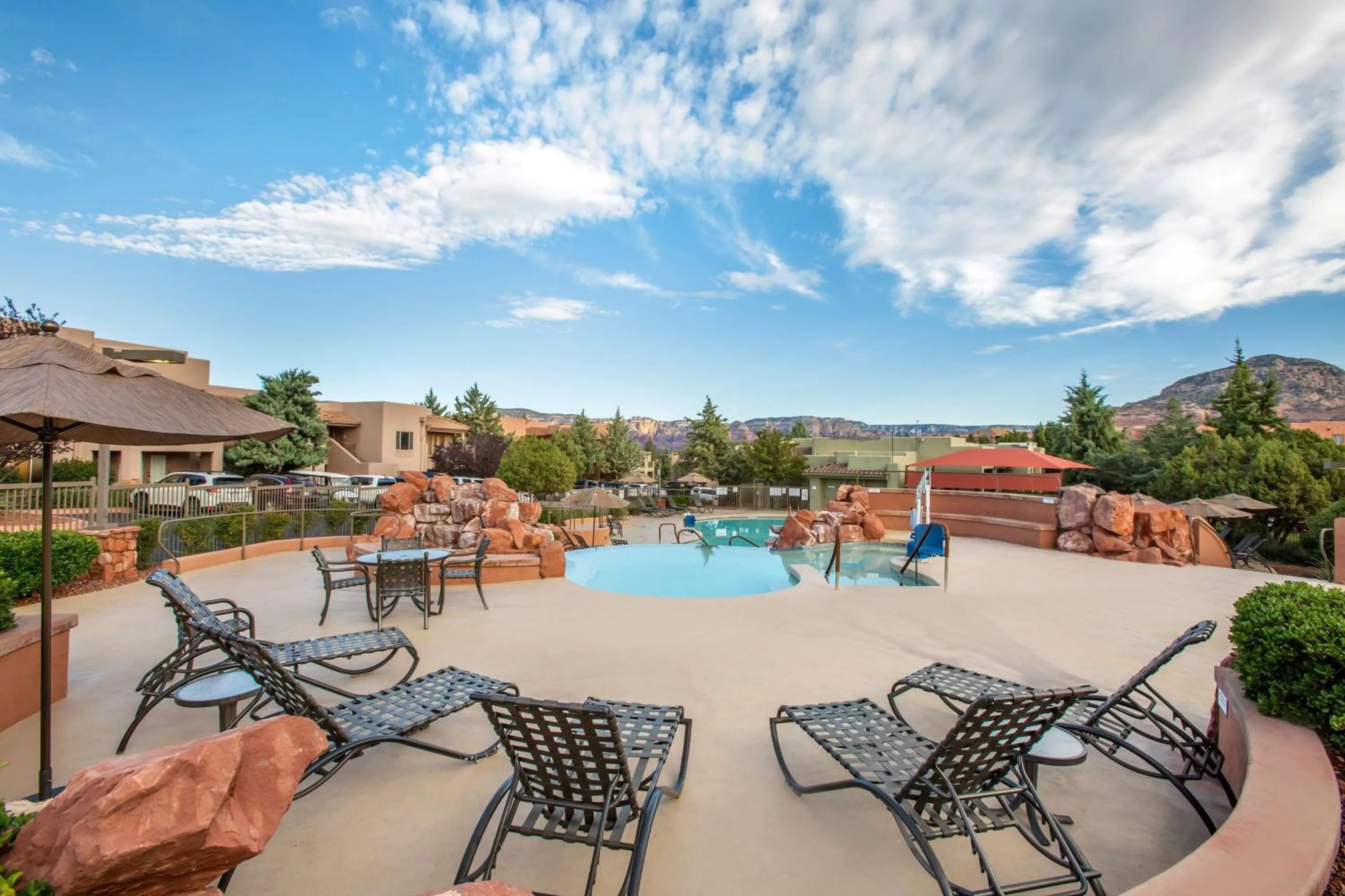 Pool view in Hilton Vacation Club Sedona Summit