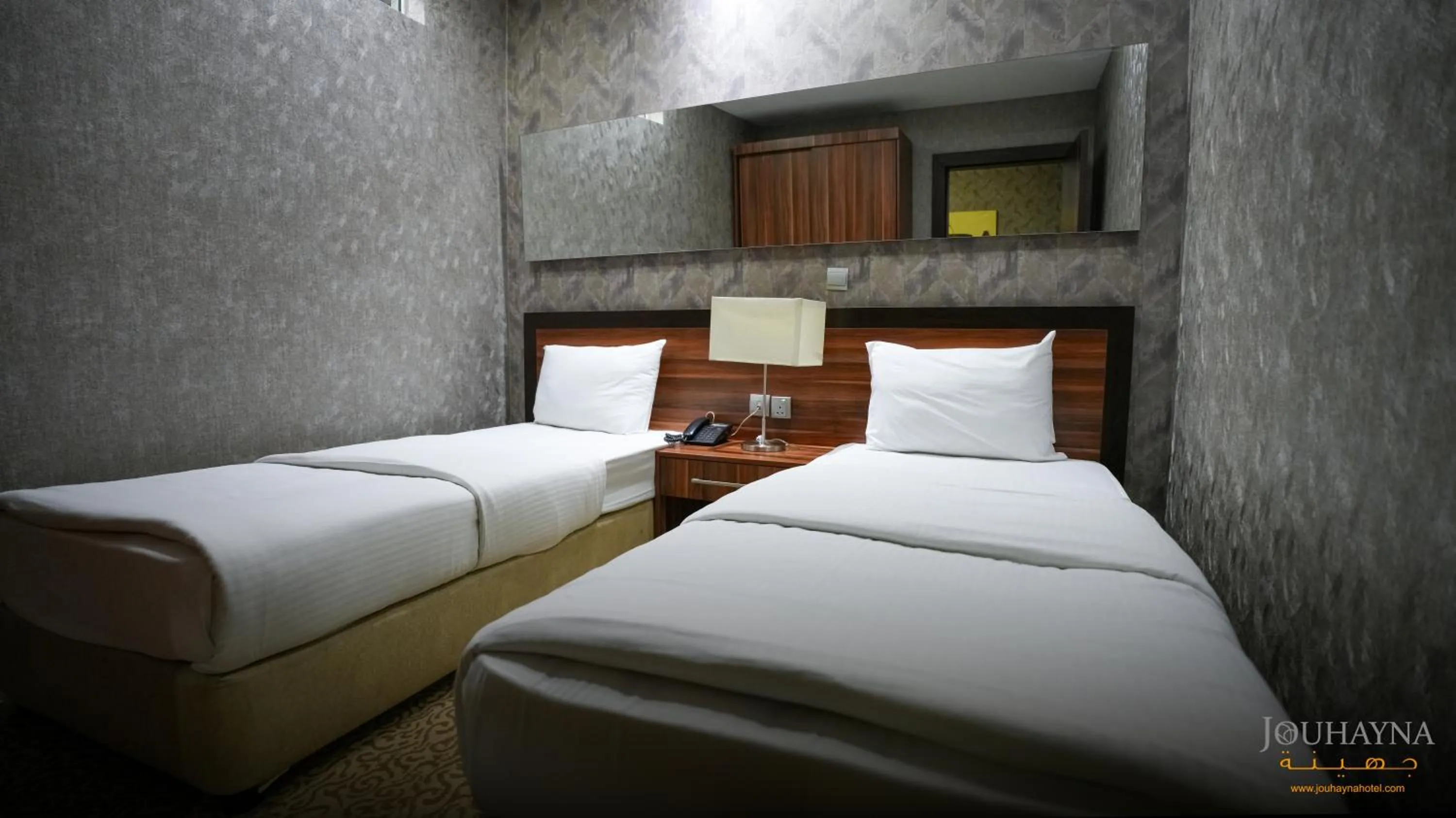 Bed in Jouhayna Hotel&Suite