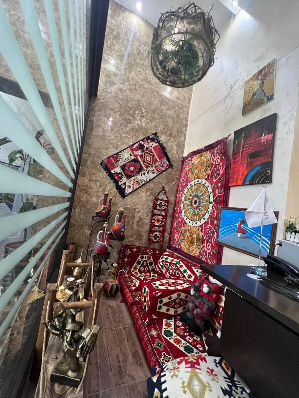 Lobby or reception in Jouhayna Hotel&Suite