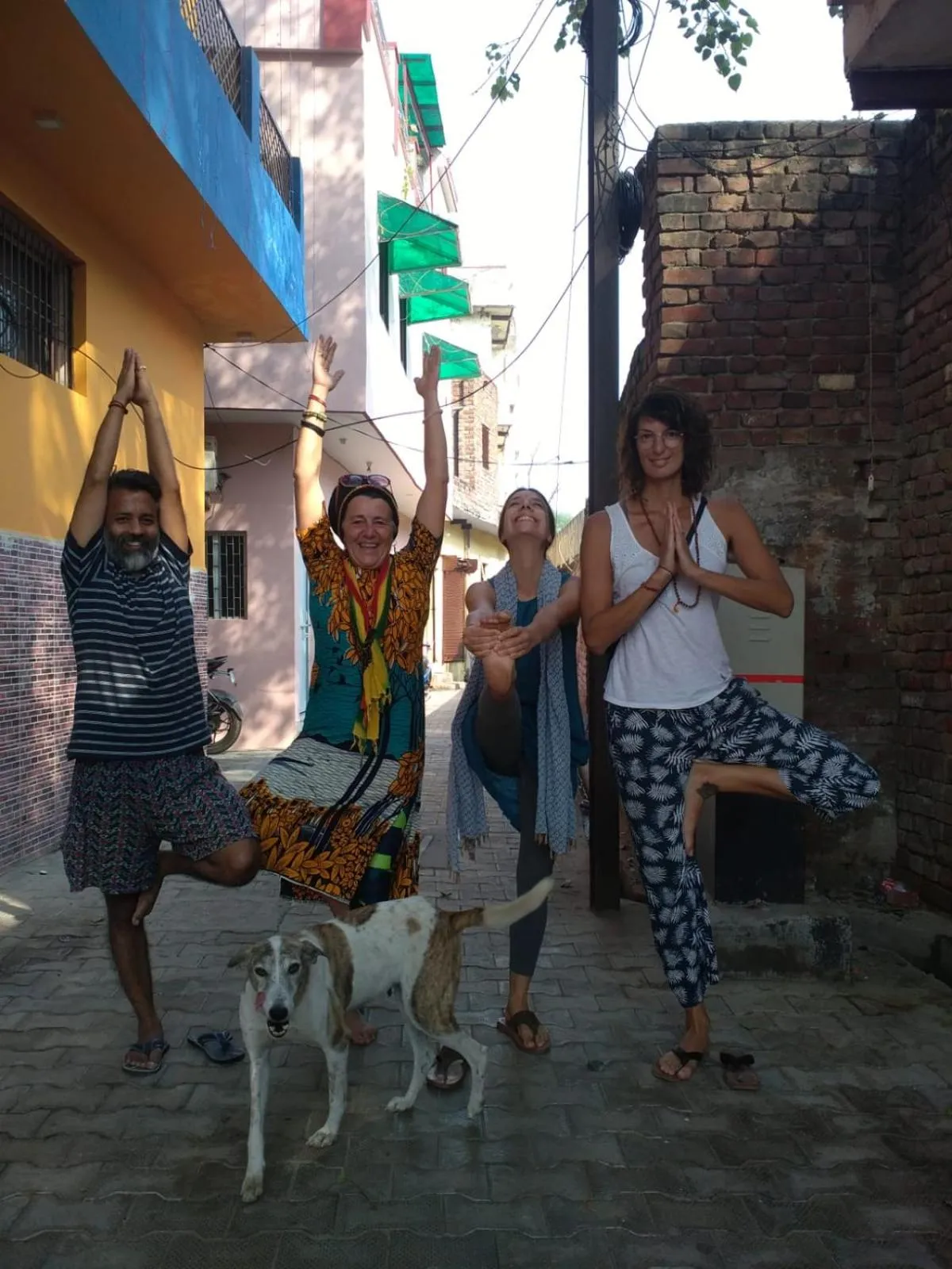 group of guests in Big Brother hostel Hotel