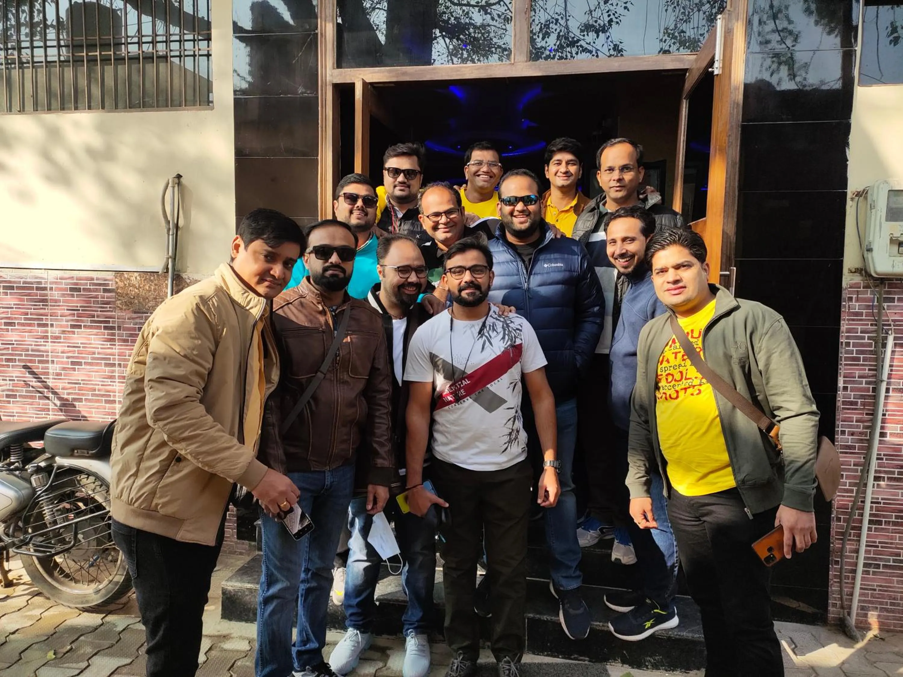 group of guests in Big Brother hostel Hotel