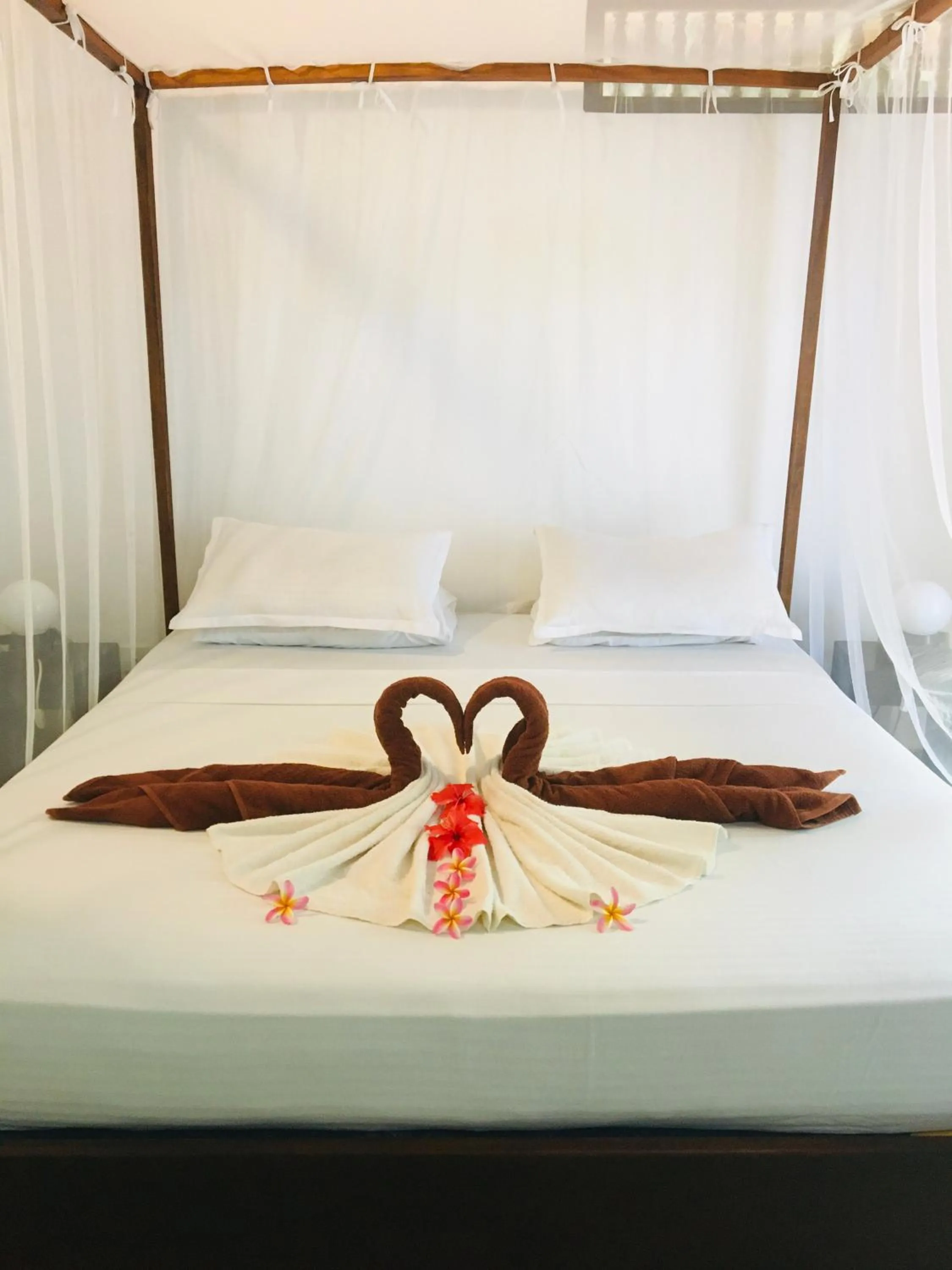 Bed in Turtle Eco Beach