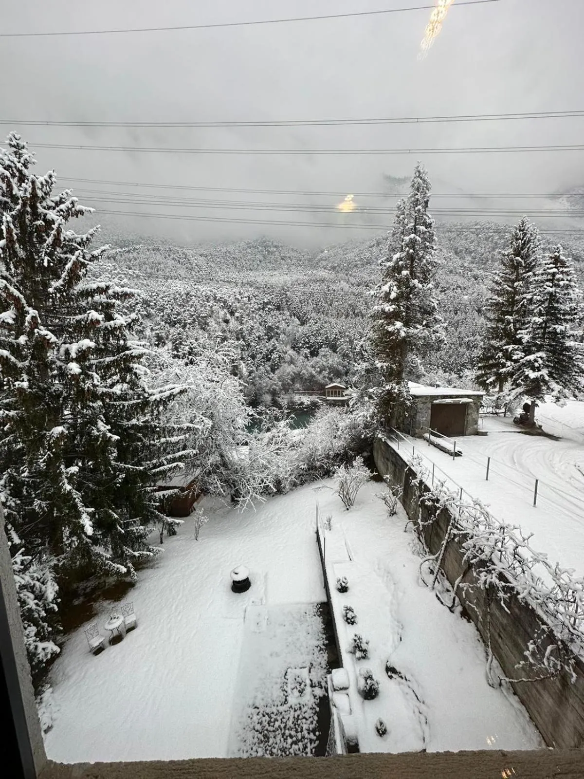 Winter in Pension Alpina