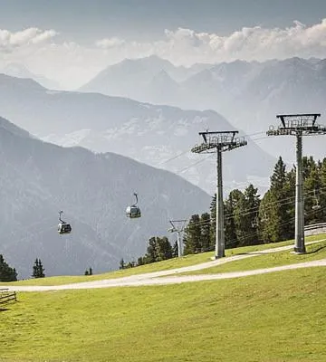 Mountain view in Pension Alpina
