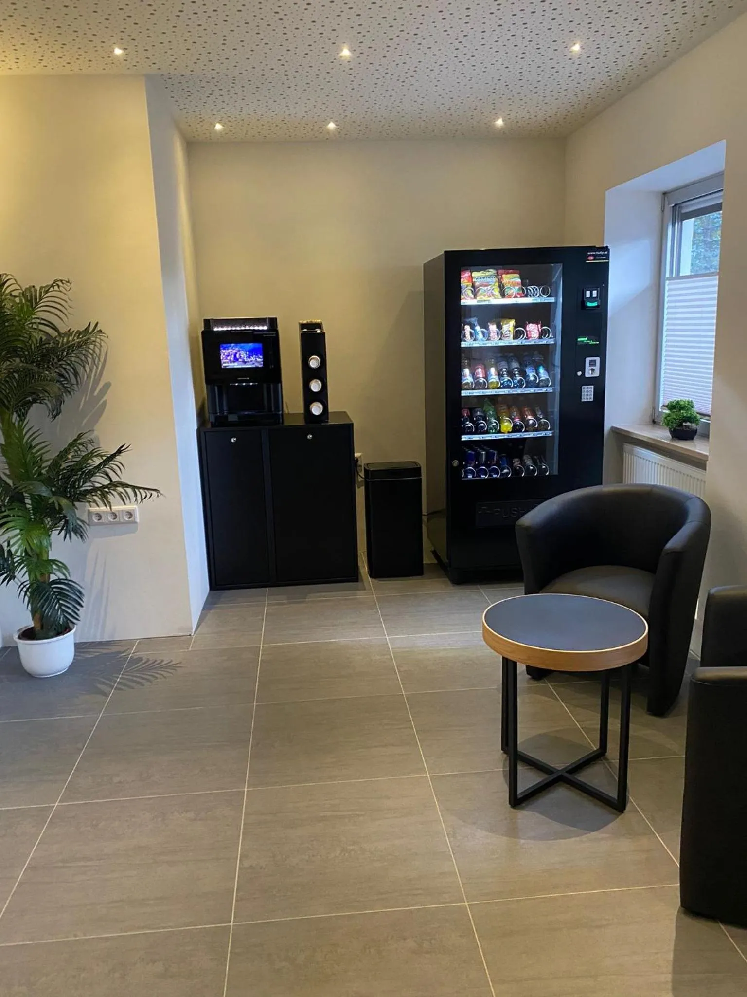 vending machine in Pension Alpina