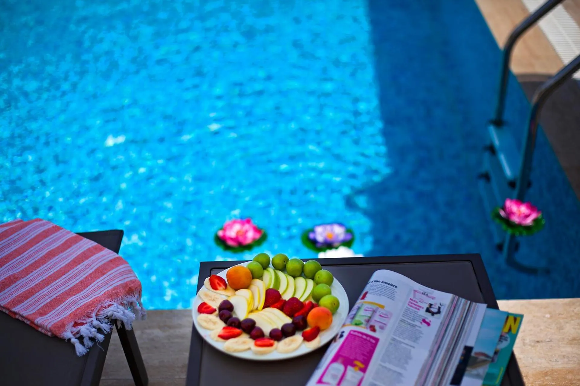 Pool view in Montana Hotel