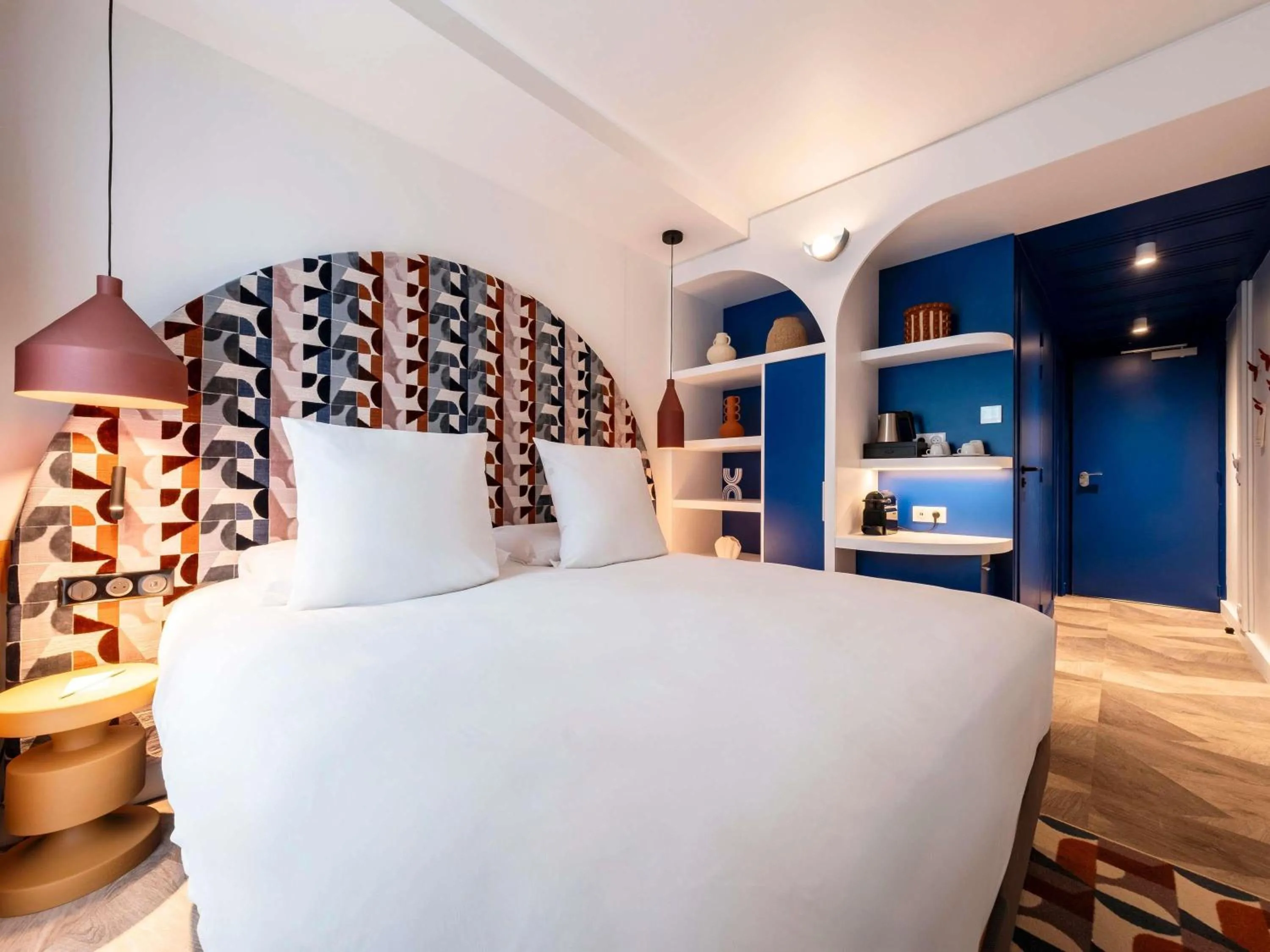 Bedroom, Bed in Mercure Quiberon Hotel