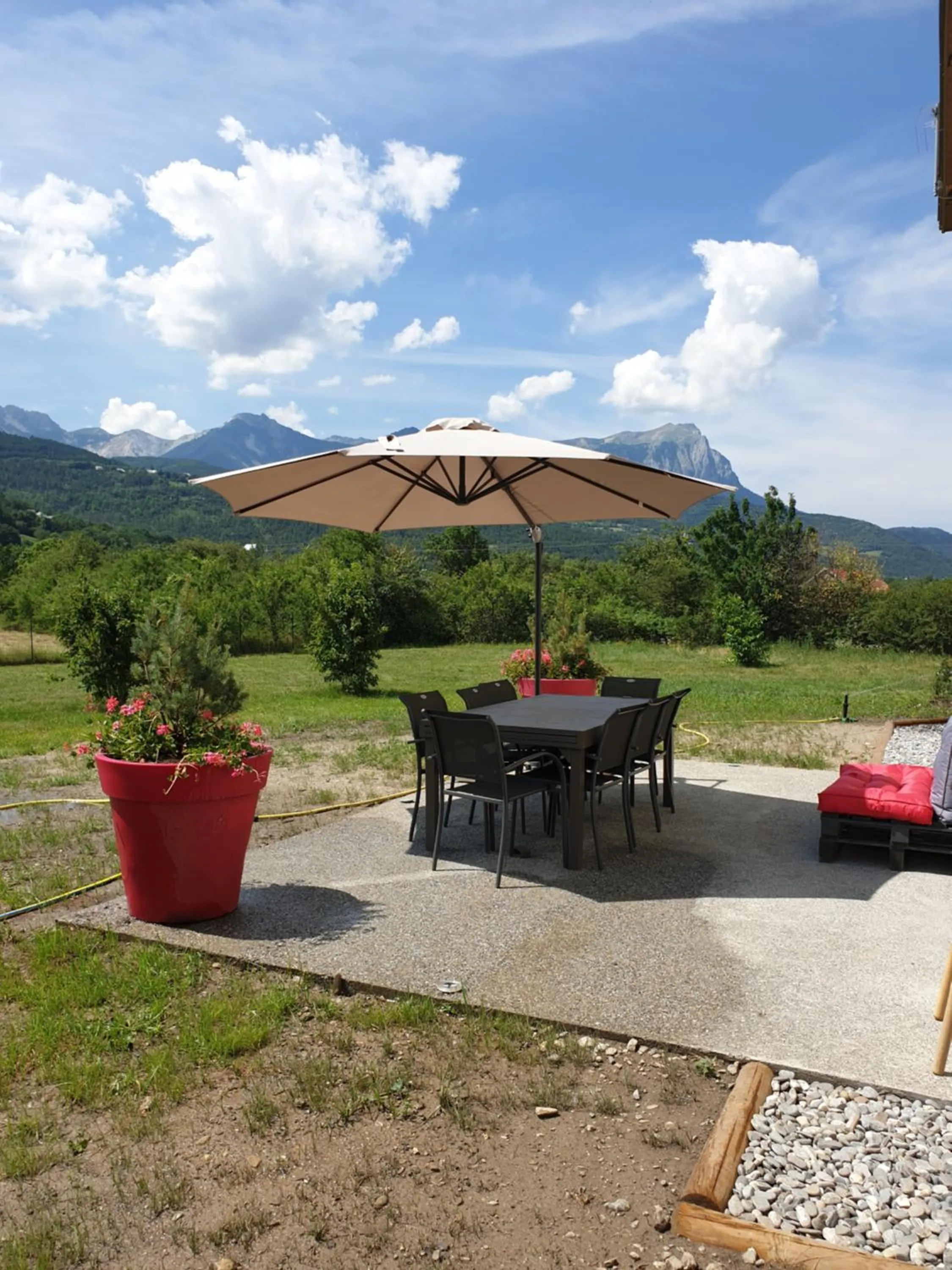 Balcony/Terrace in Hôtel & Spa Les Bartavelles