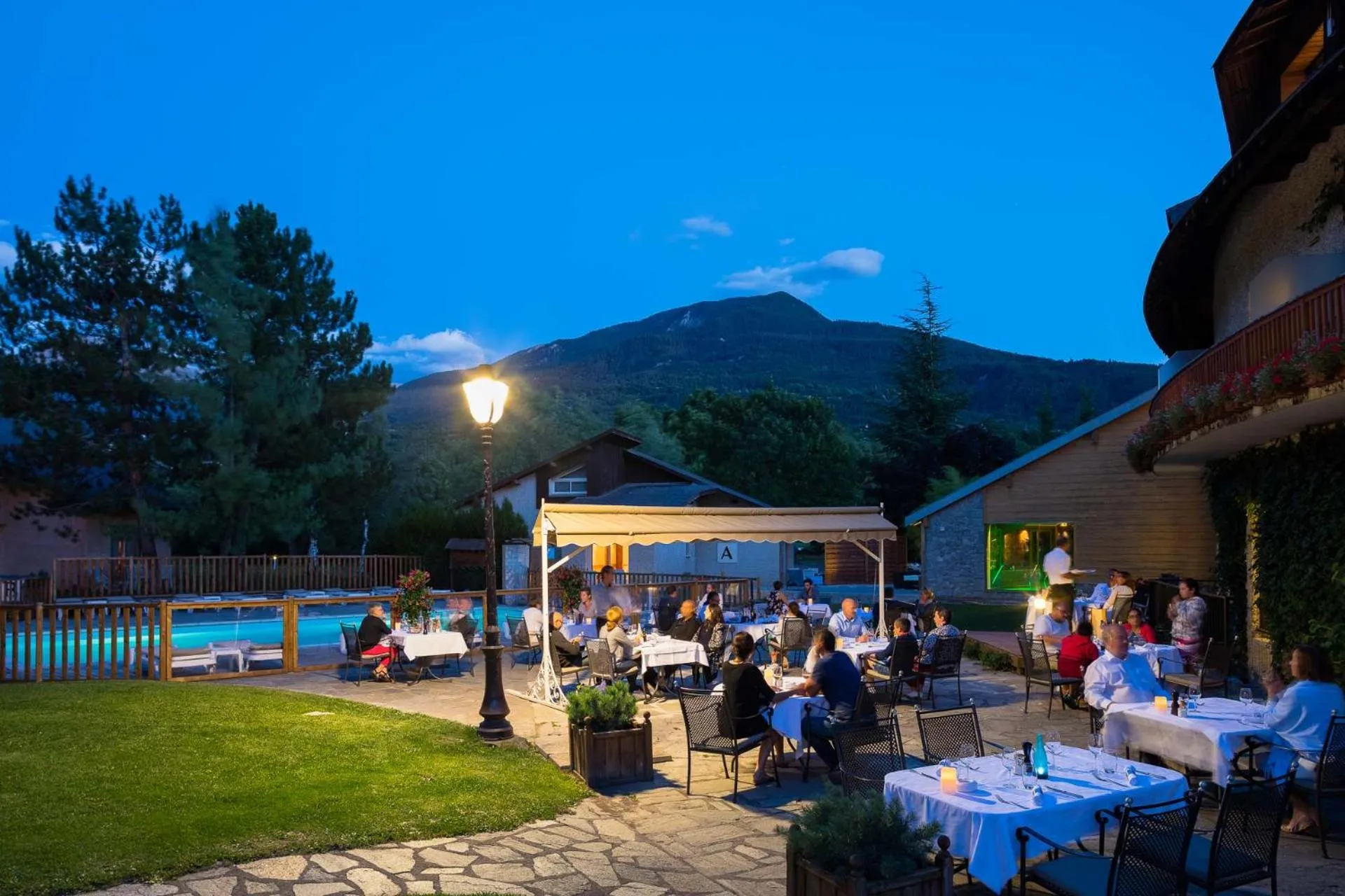 Balcony/Terrace in Hôtel & Spa Les Bartavelles