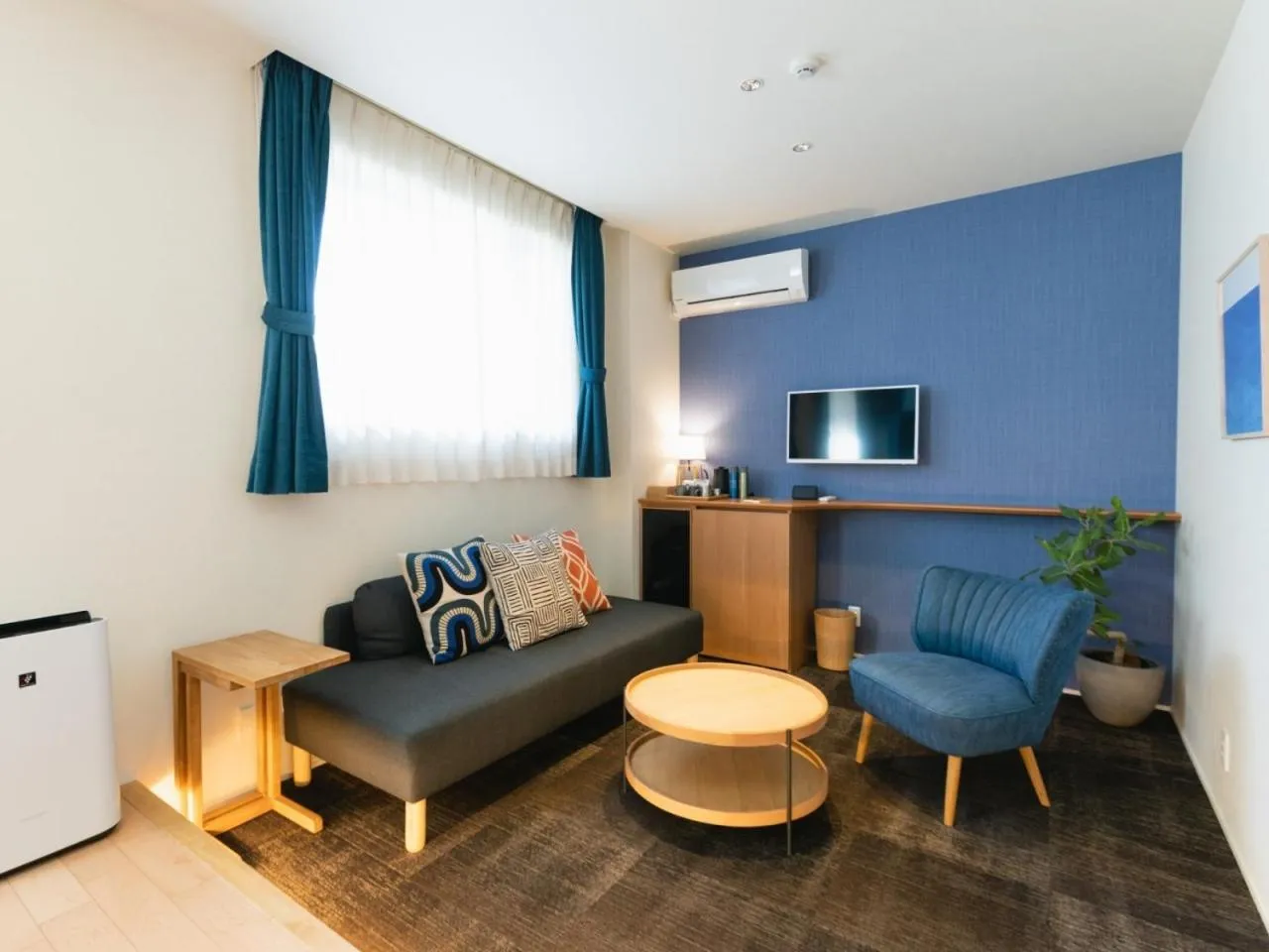 Living room in Nagi Kurashiki Hotel&Lounge