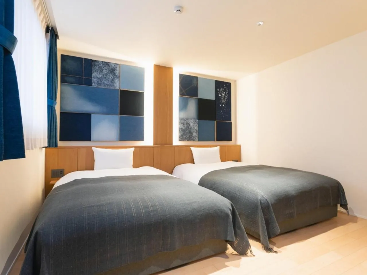 Bed in Nagi Kurashiki Hotel&Lounge