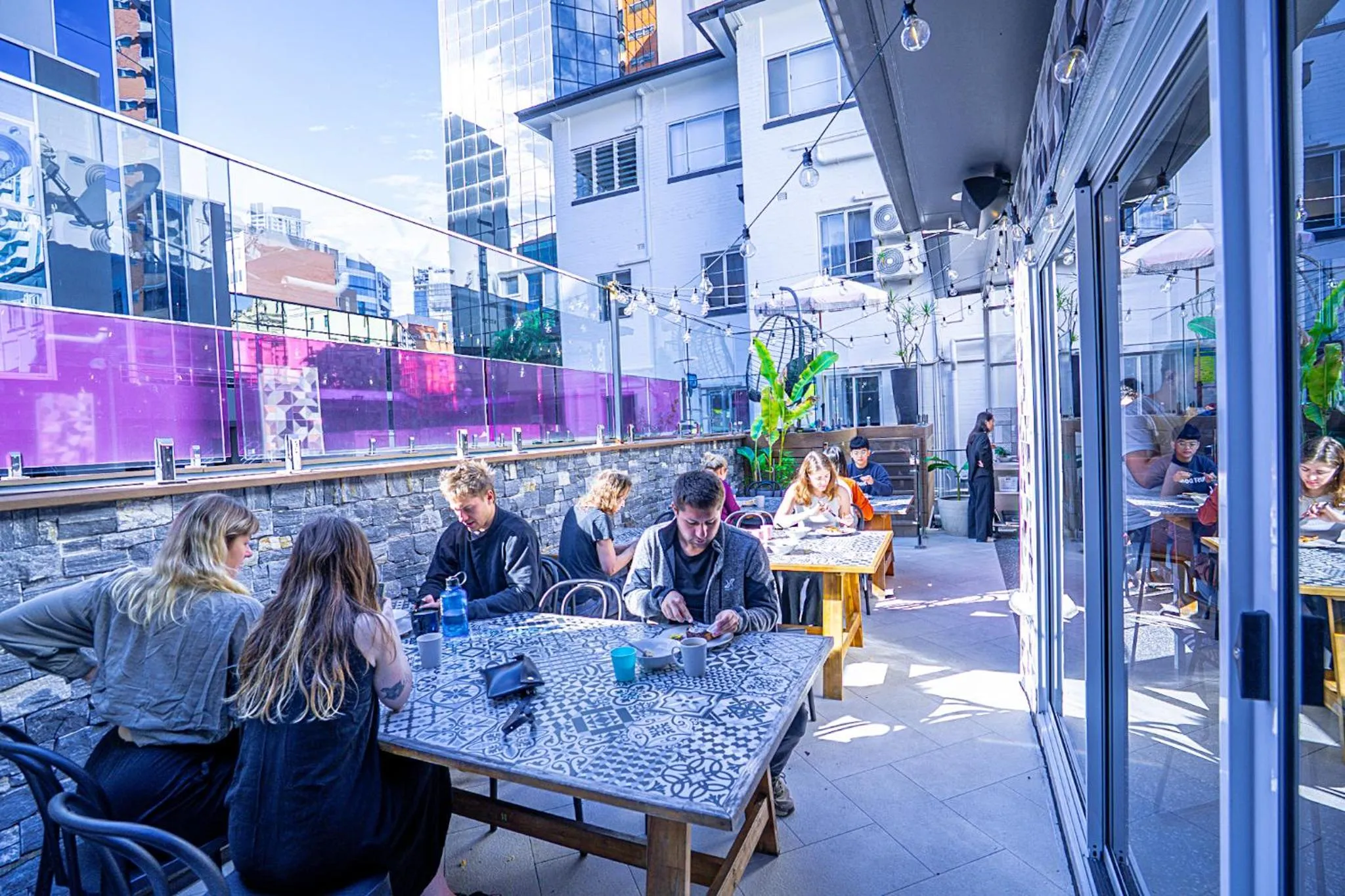 Communal lounge/ TV room in Brisbane Quarters
