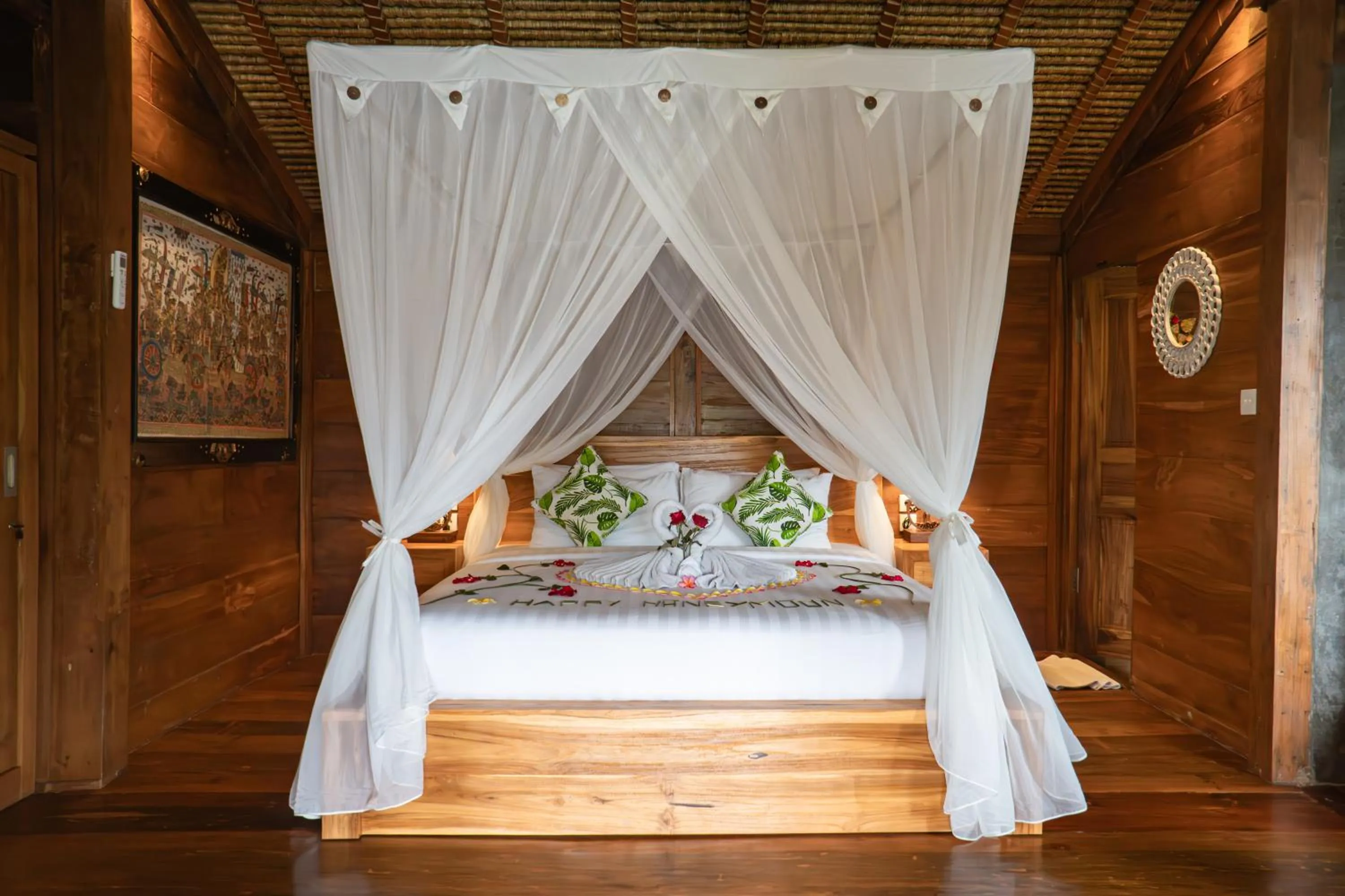 Bedroom in Pondok Sebatu Eco Lodge