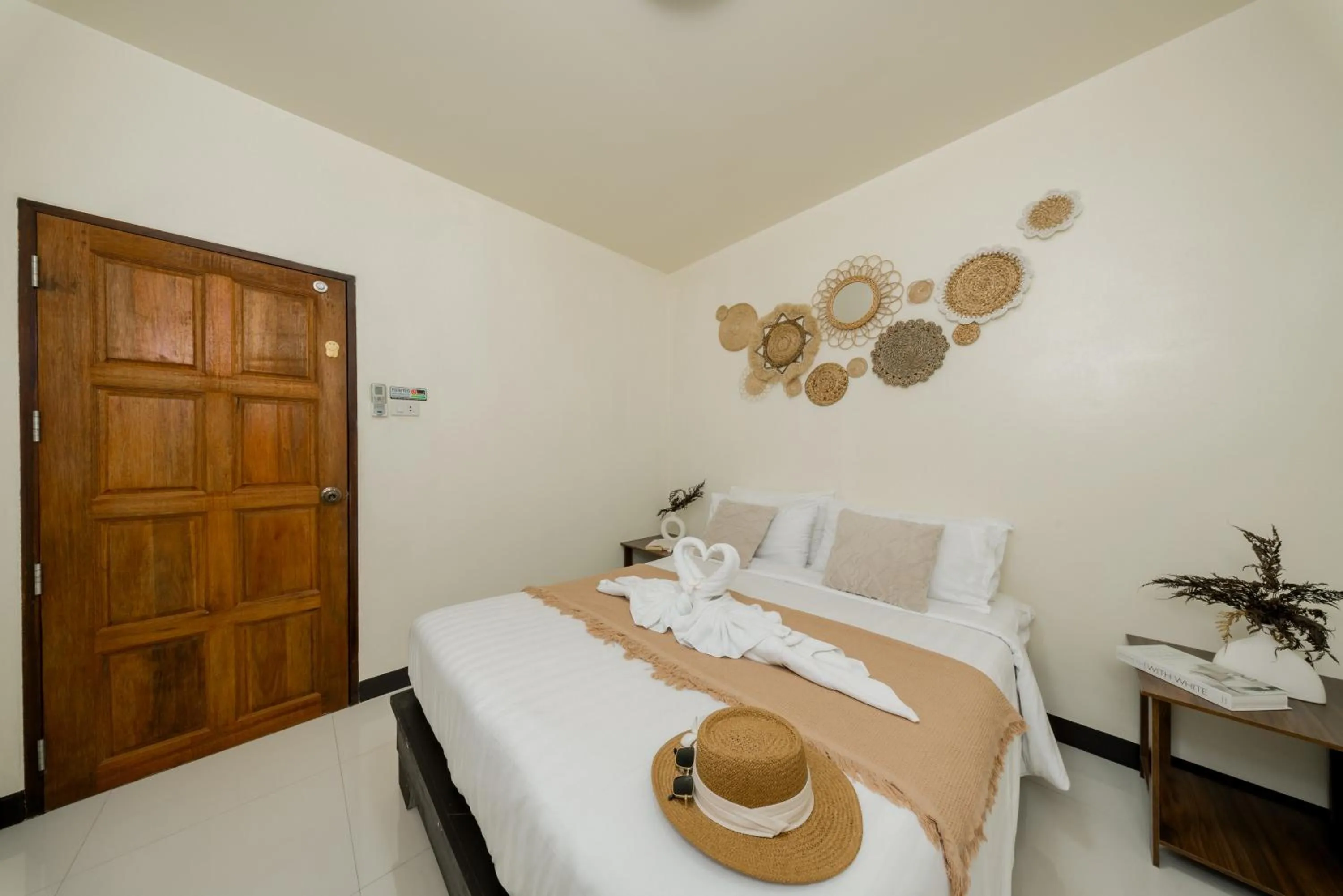 Bed in Green Garden House