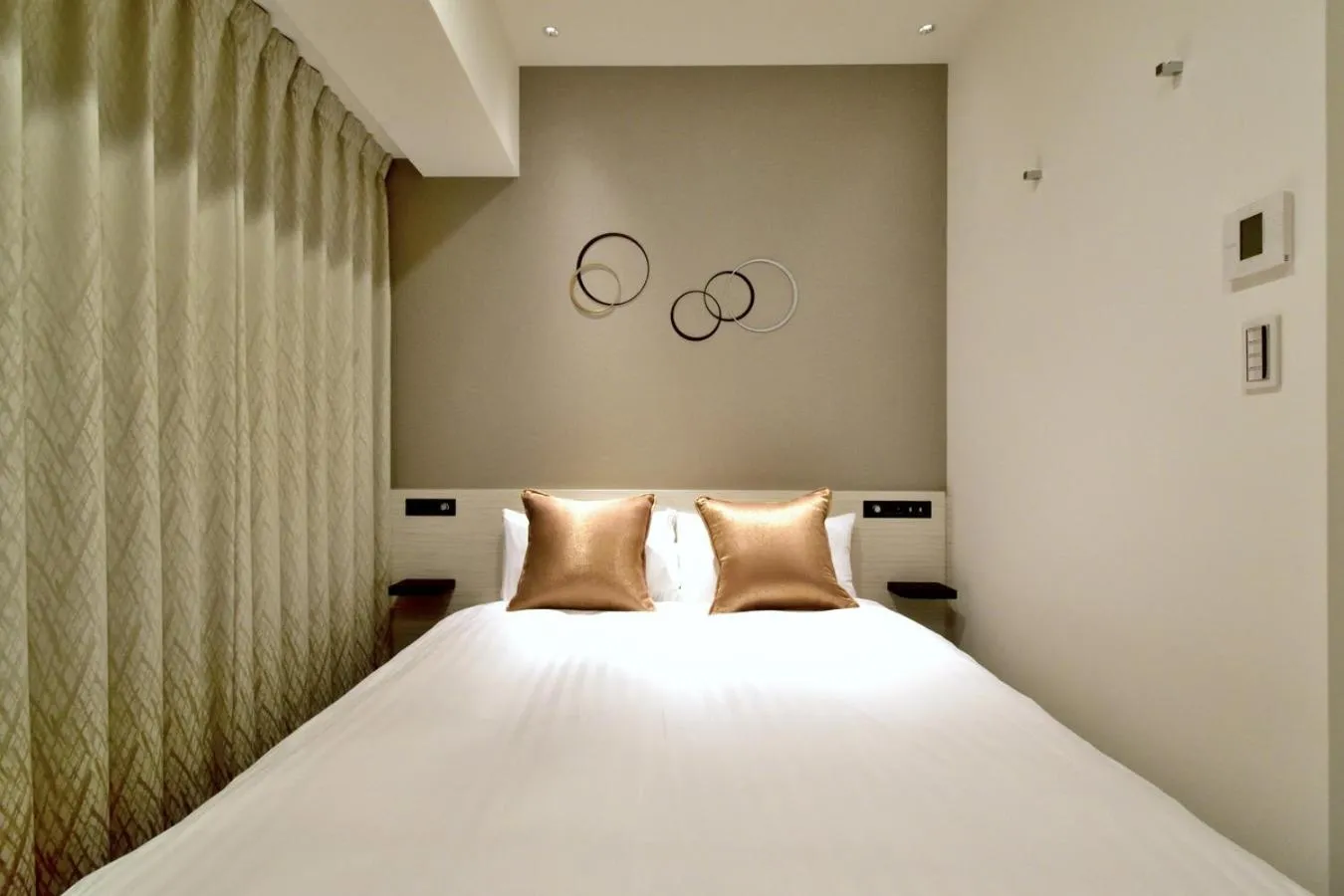 Bed in Hotel Vista Tokyo Tsukiji