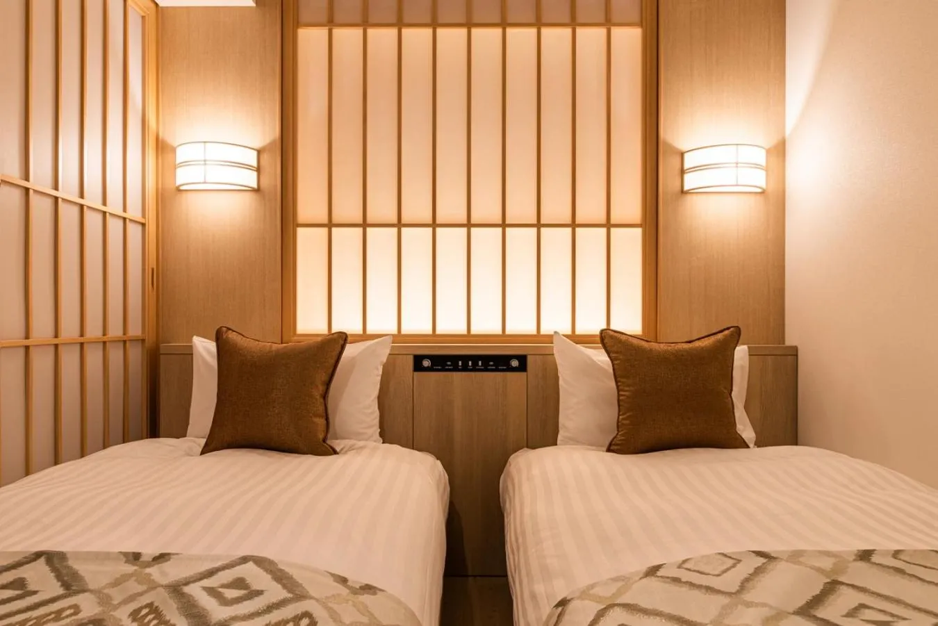 Bed in Hotel Vista Tokyo Tsukiji