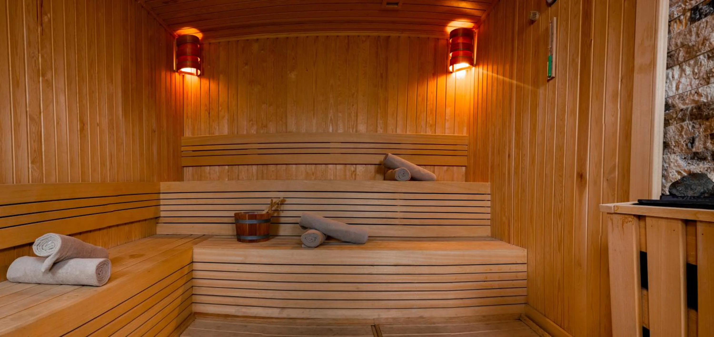 Sauna in Erbil International Hotel