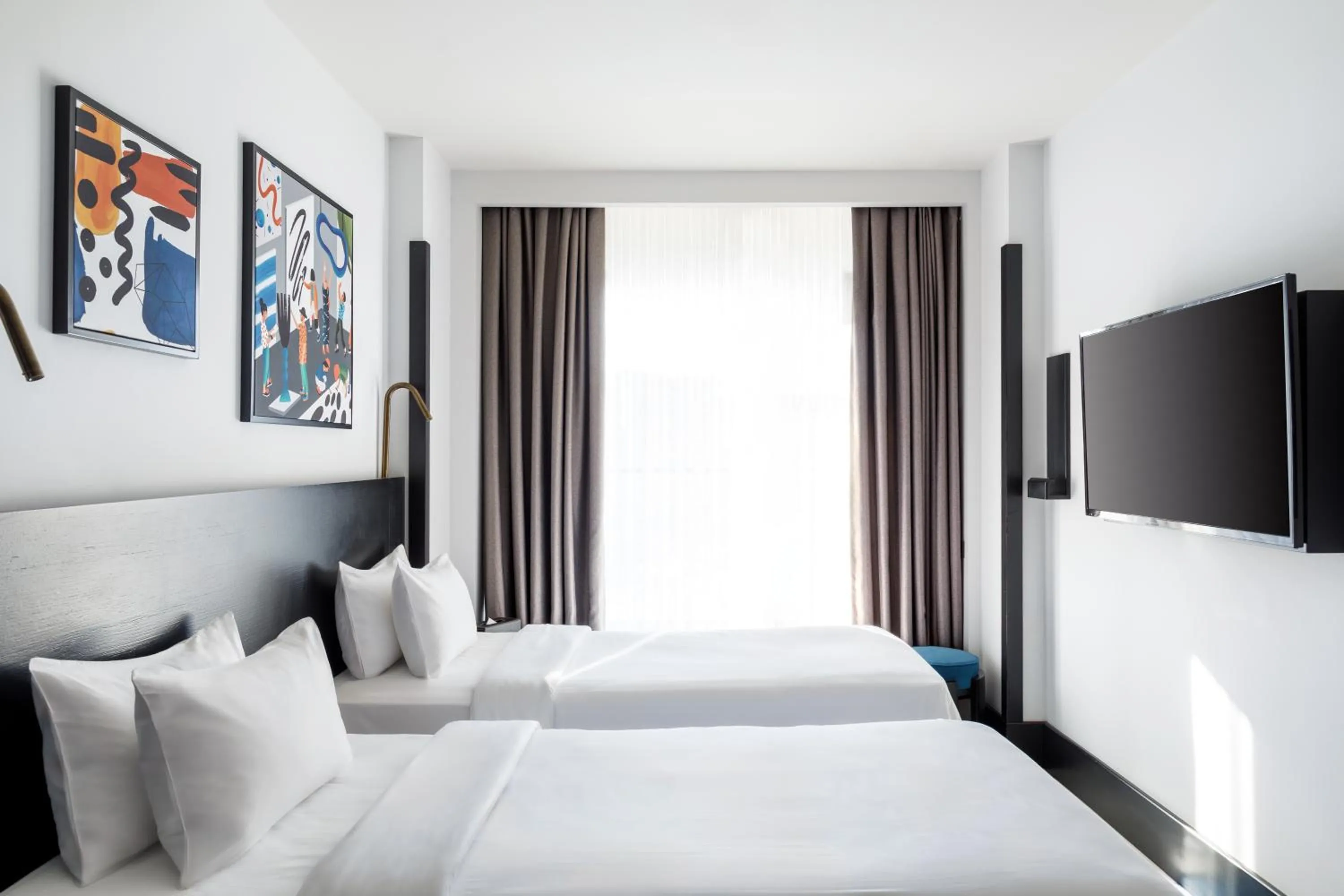 Bed in Mercure Baku City