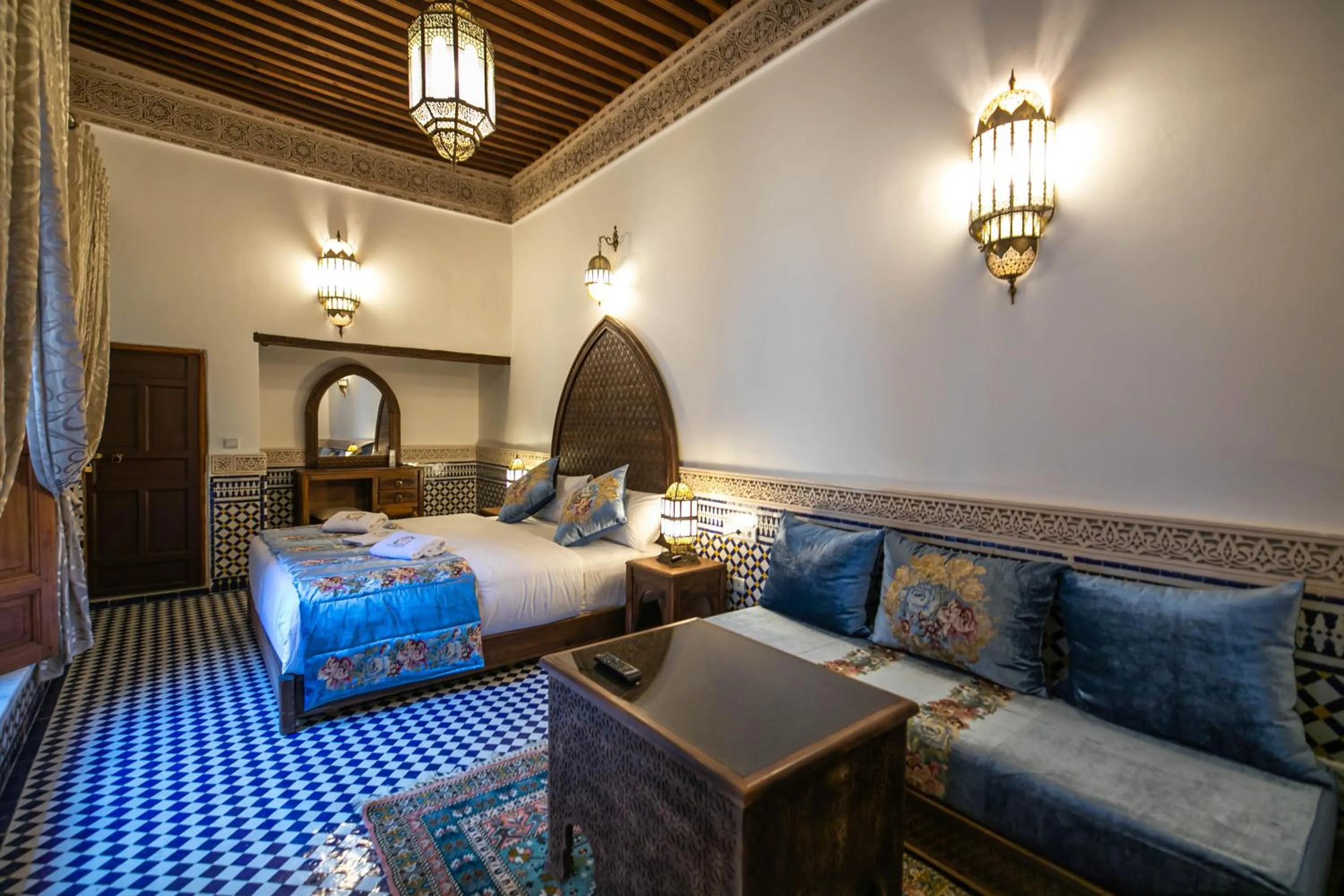 Photo of the whole room in Riad Sidrat Fes