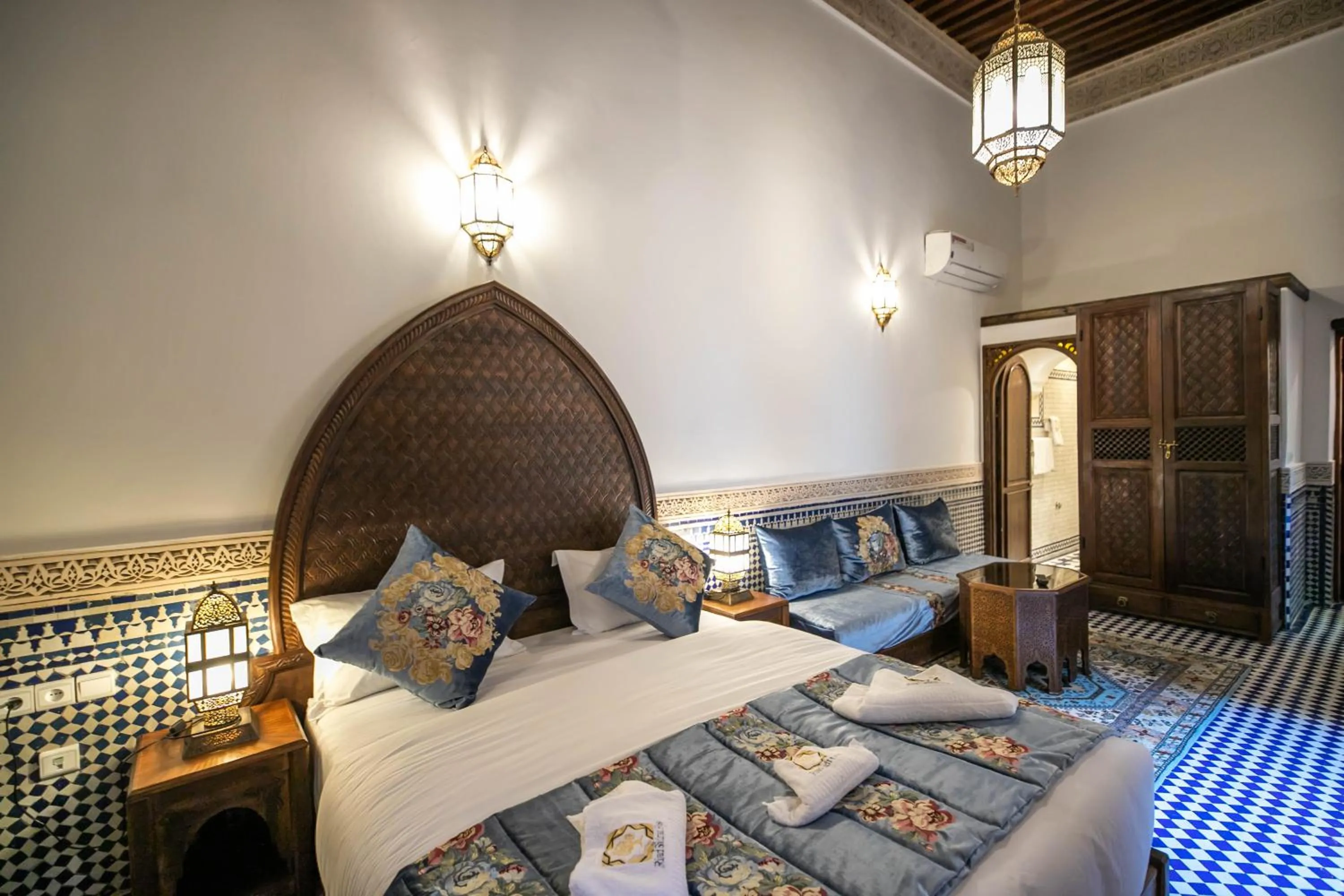 Bedroom, Bed in Riad Sidrat Fes