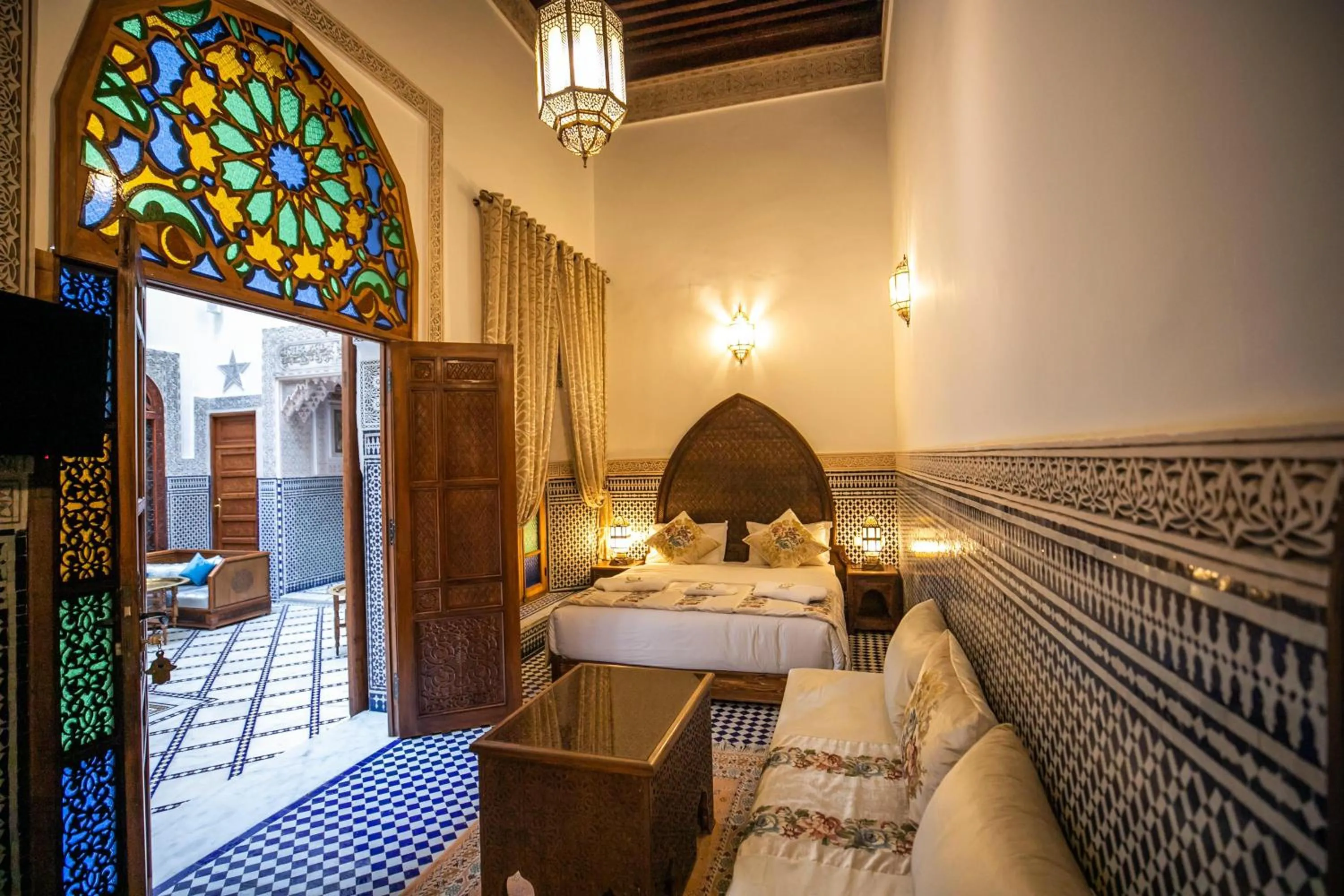 Bedroom in Riad Sidrat Fes