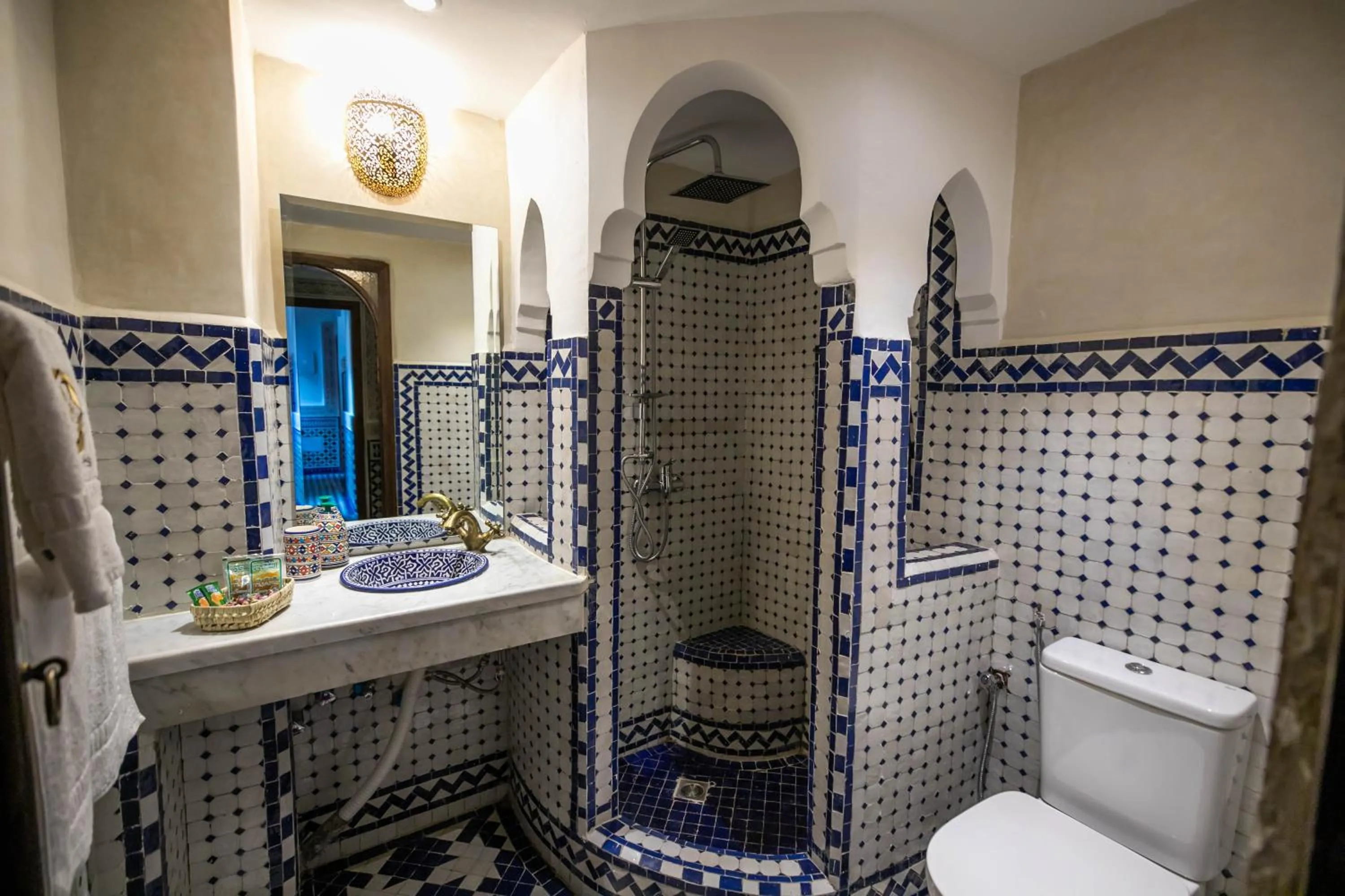 Bathroom in Riad Sidrat Fes