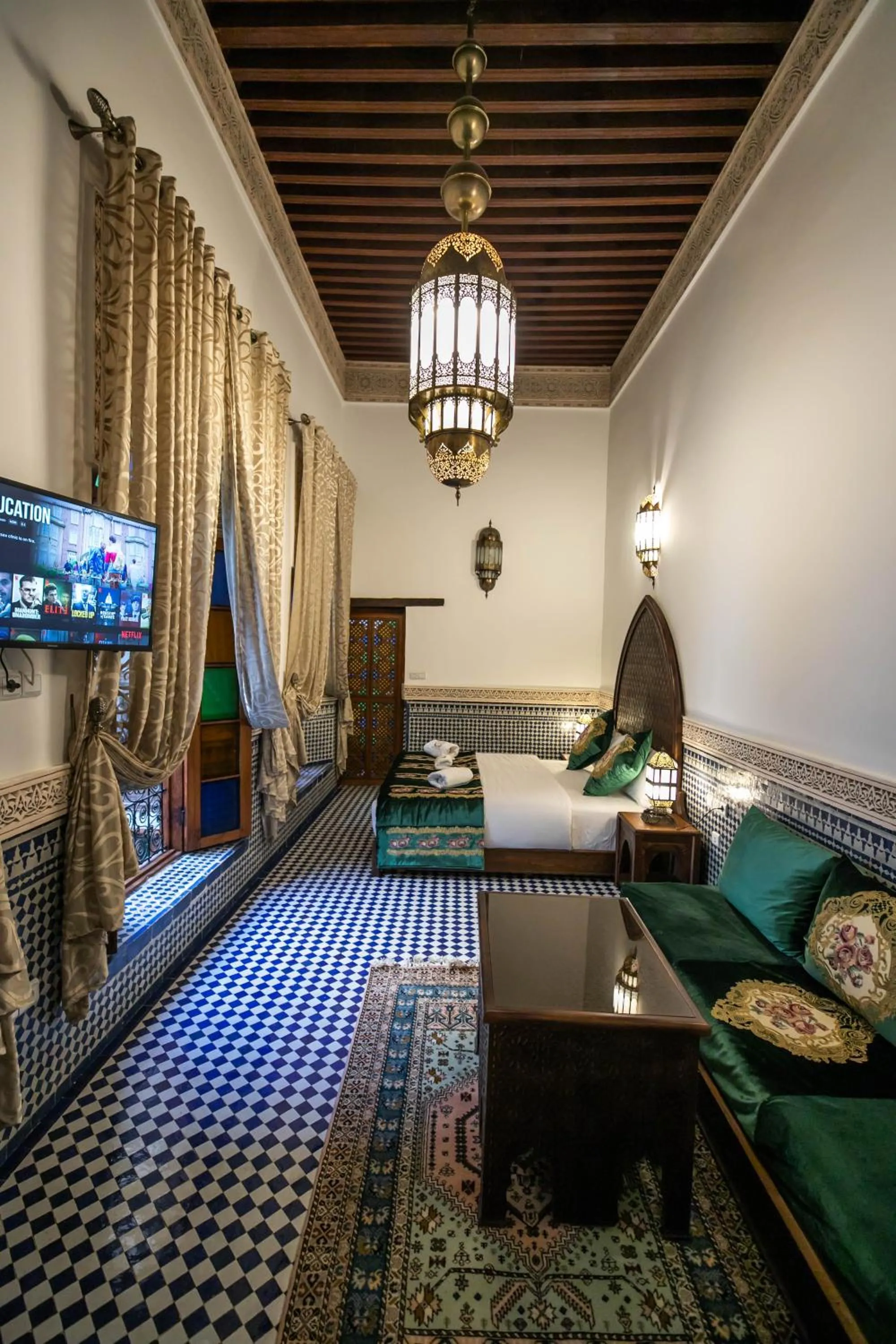 Photo of the whole room in Riad Sidrat Fes