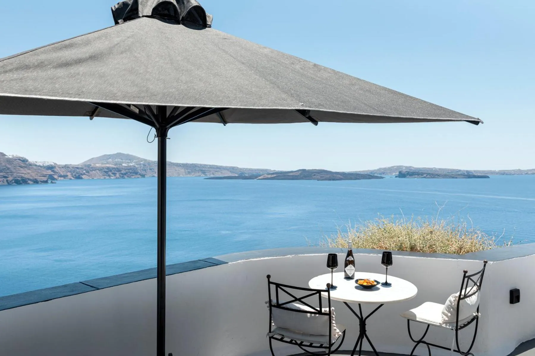 Balcony/Terrace in Pearl of Caldera Oia - Boutique Hotel by Pearl Hotel Collection