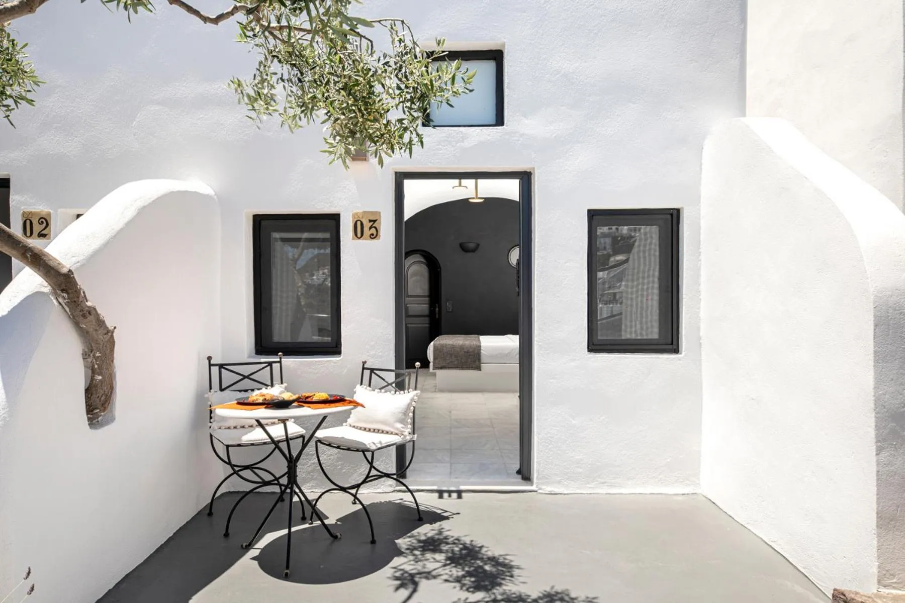 Balcony/Terrace in Pearl of Caldera Oia - Boutique Hotel by Pearl Hotel Collection