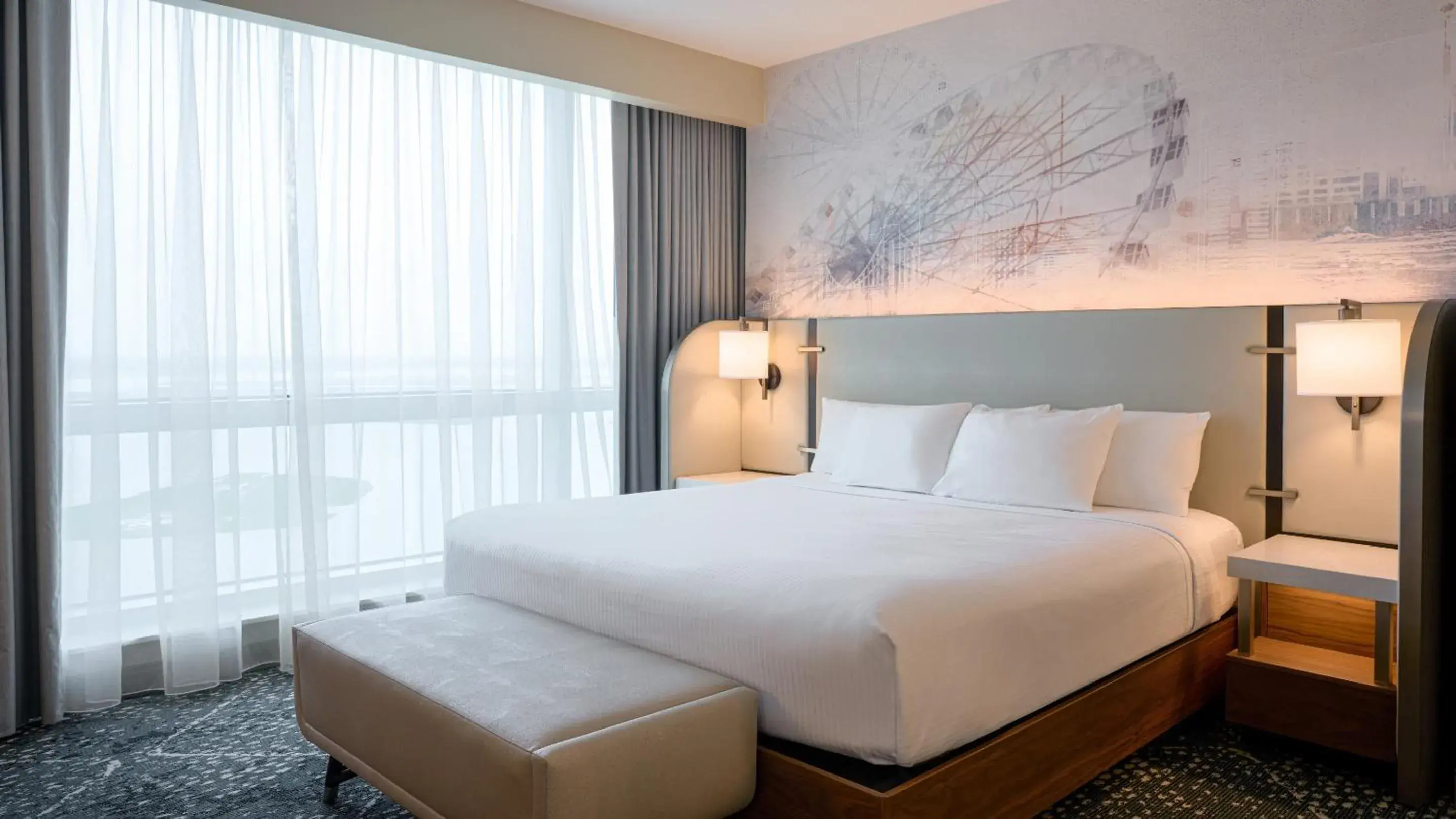 New Renovated Waterfront Tower East Suite King Non-Smoking in Harrah's Resort Atlantic City, A Caesars Destination New Renovated Waterfront Tower East Suite King Non-Smoking in Harrah's Resort Atlantic City, A Caesars Destination