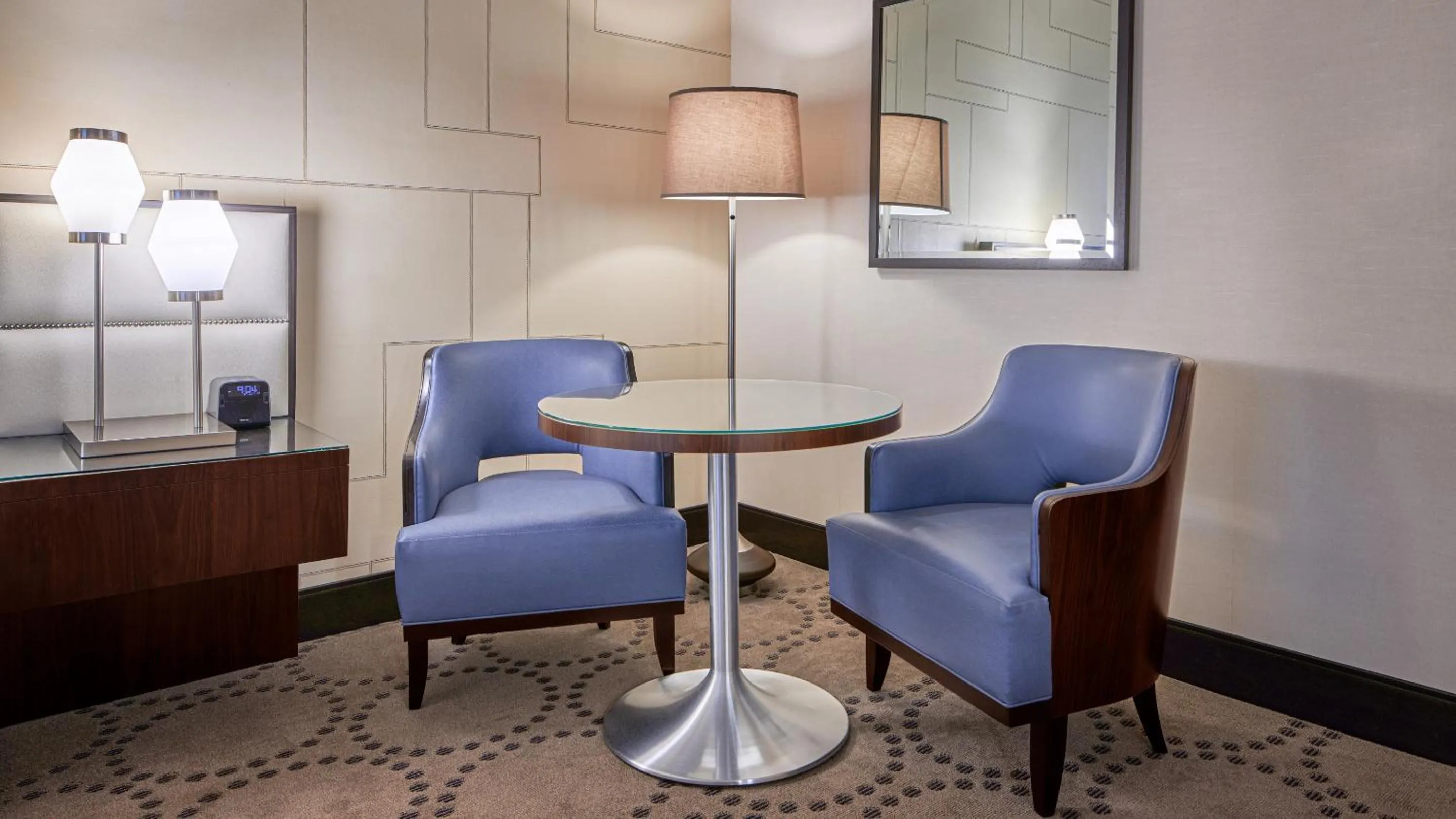 Seating area in Harrah's Resort Atlantic City, A Caesars Destination