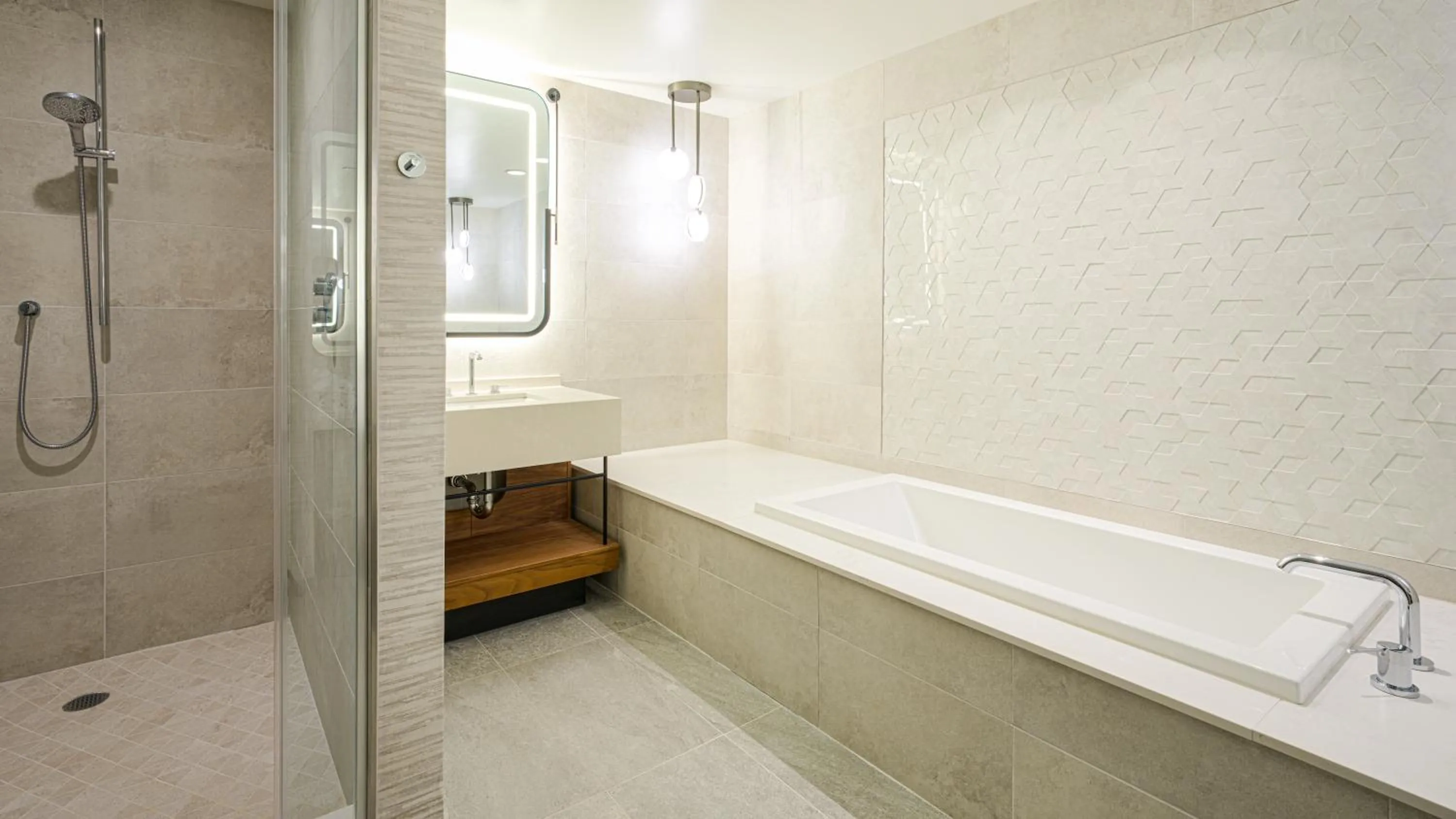 Bathroom in Harrah's Resort Atlantic City, A Caesars Destination