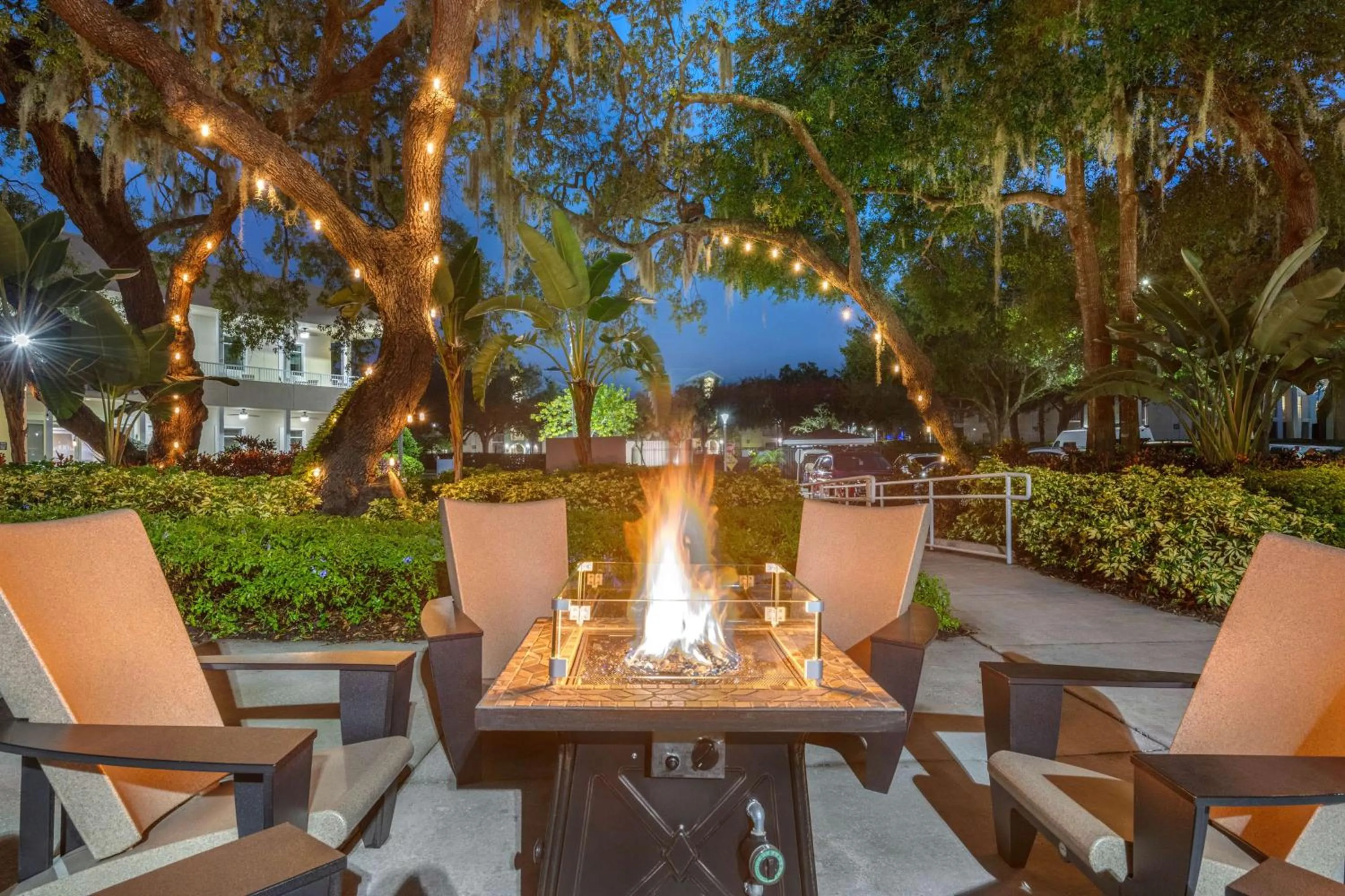 Patio in Hilton Vacation Club Grande Villas Orlando