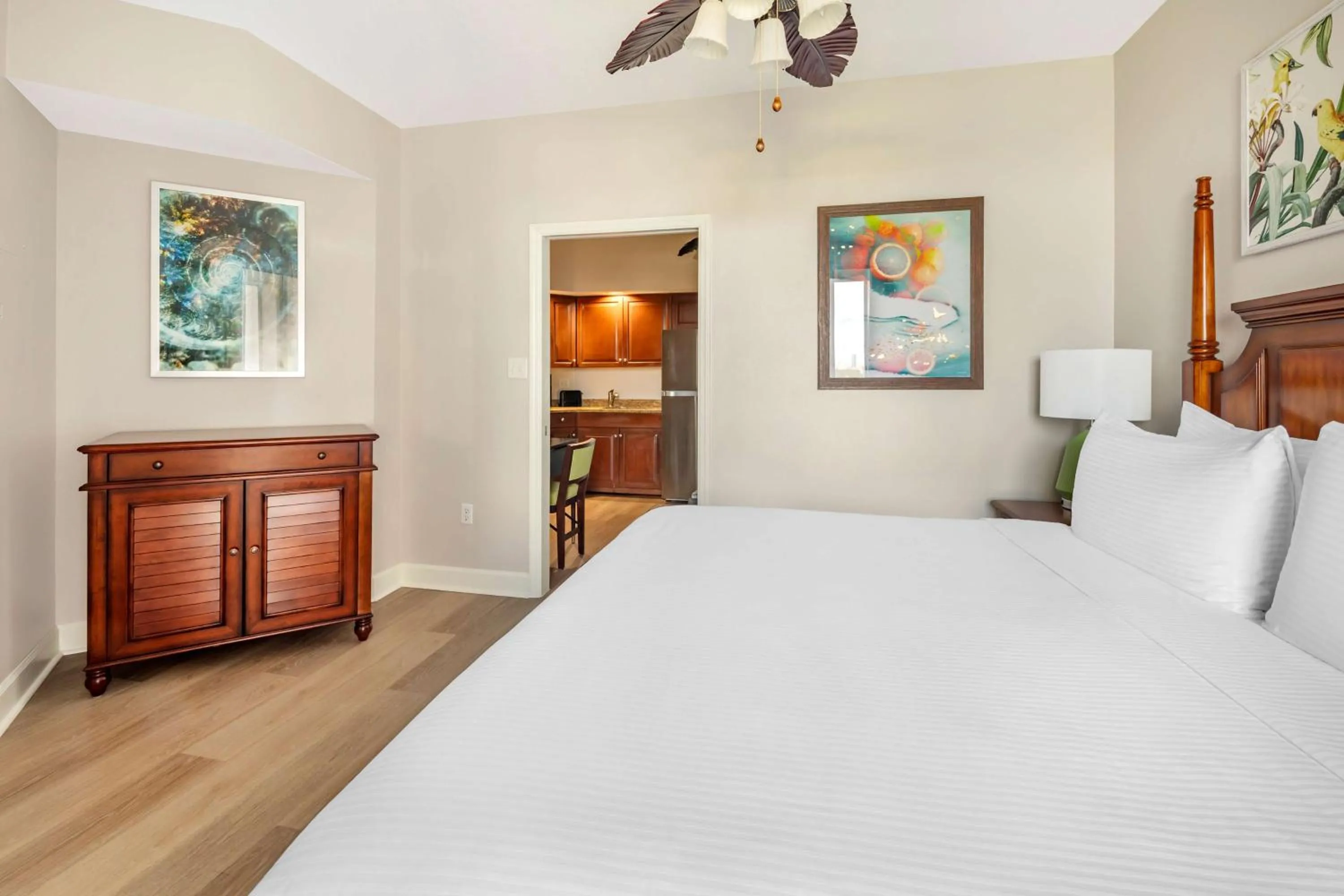 Bed in Hilton Vacation Club Grande Villas Orlando