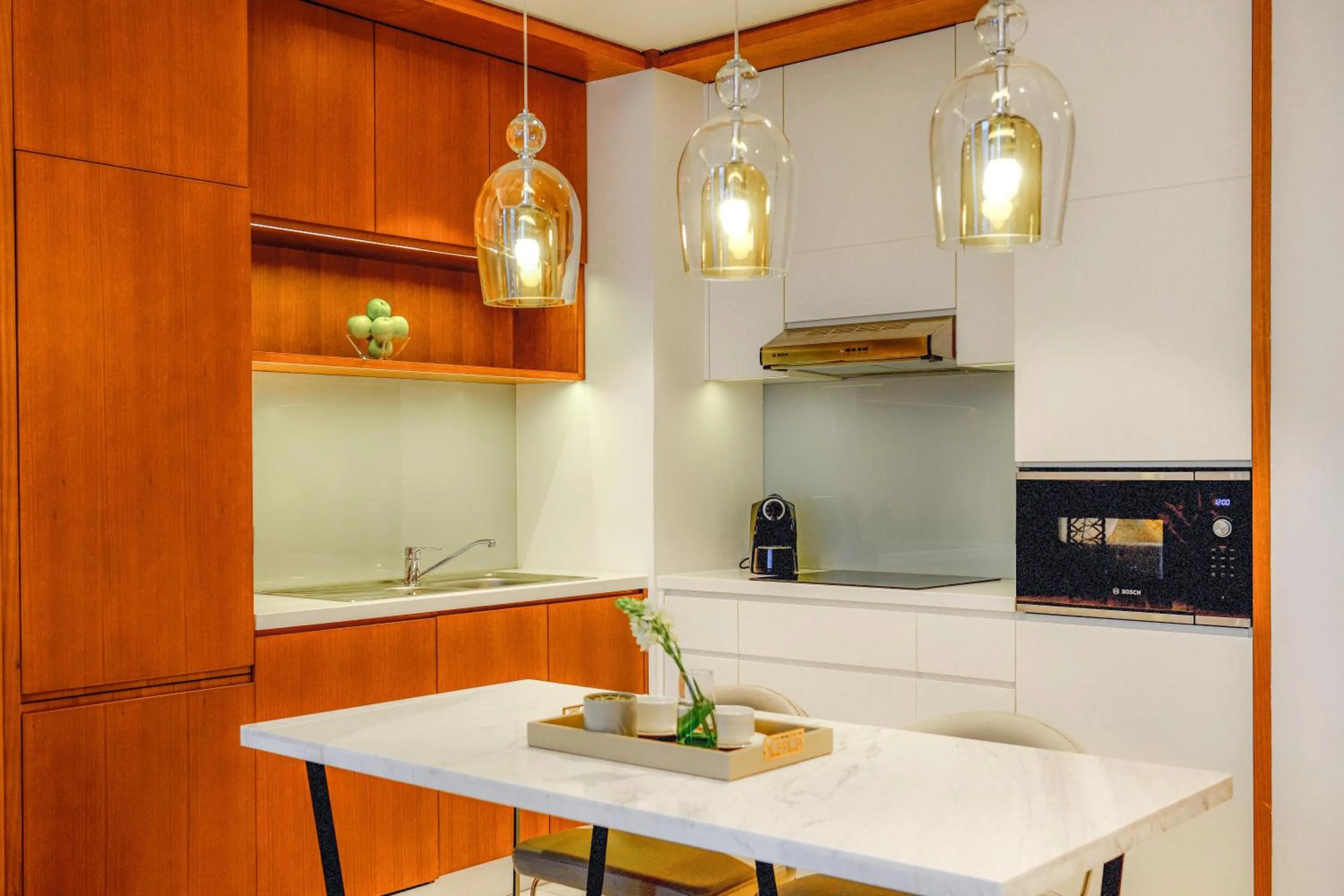 Kitchen or kitchenette in Grand Mercure Dubai City