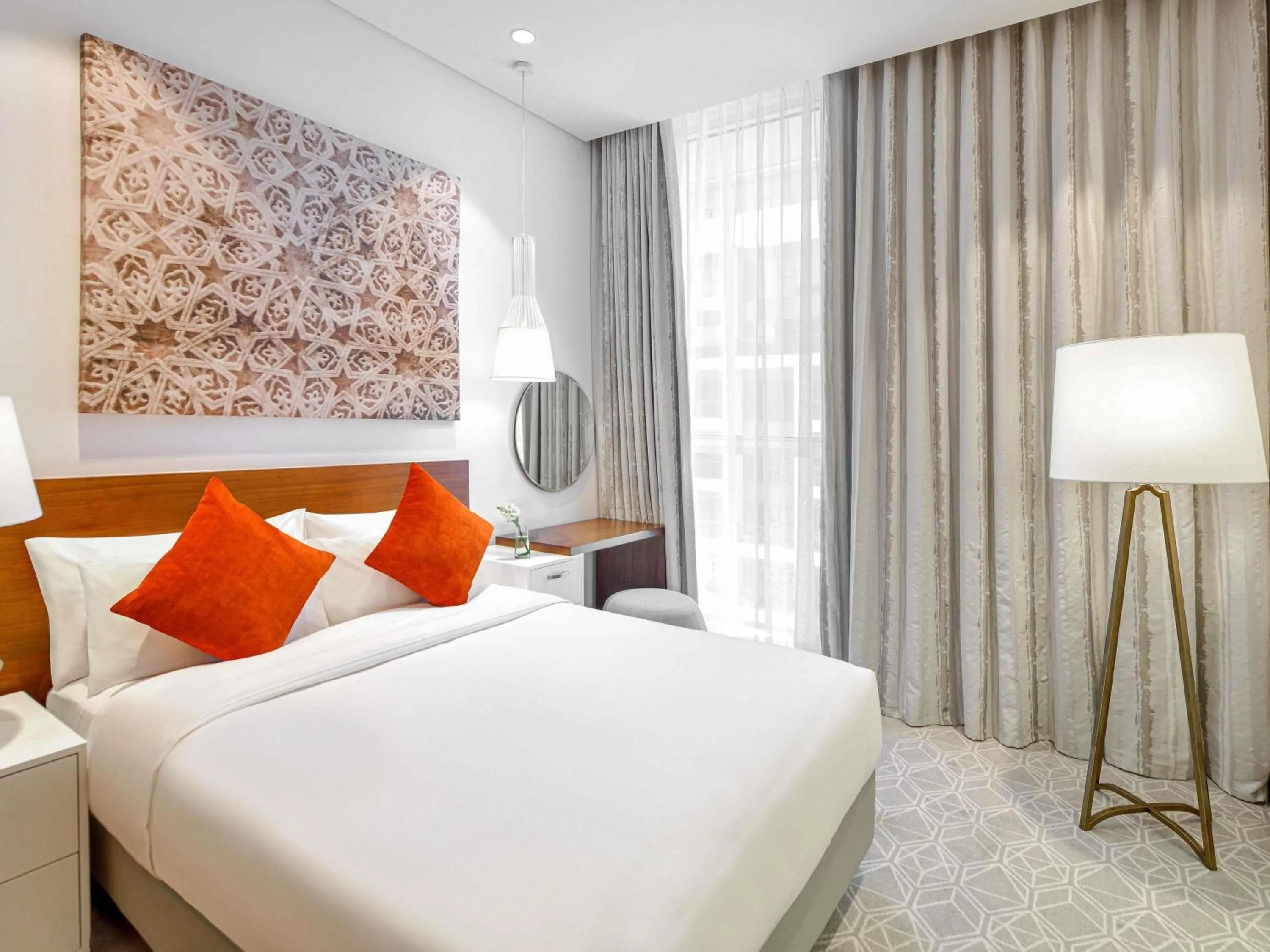 Photo of the whole room, Bed in Grand Mercure Dubai City