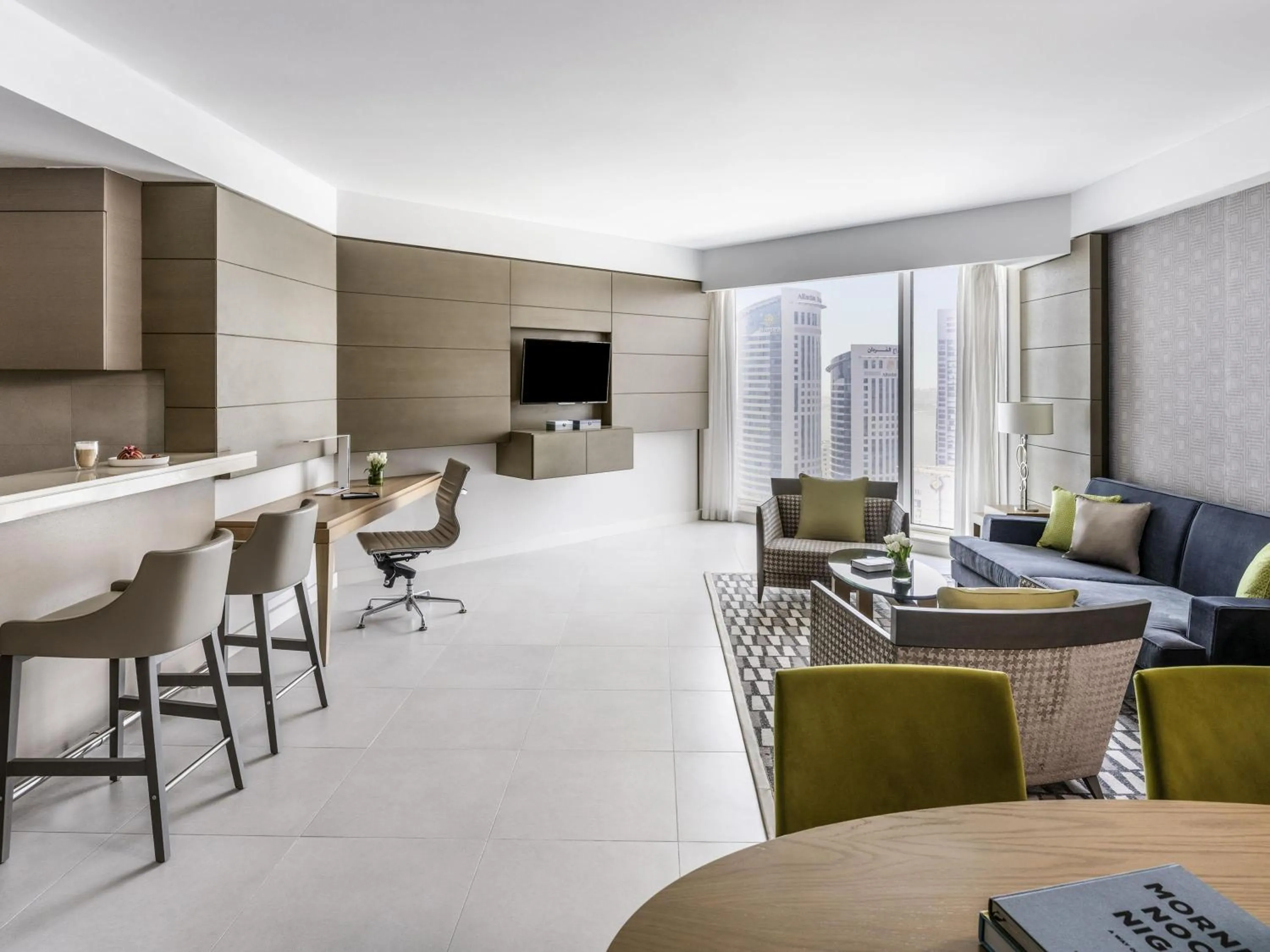 Bedroom in Pullman Doha West Bay