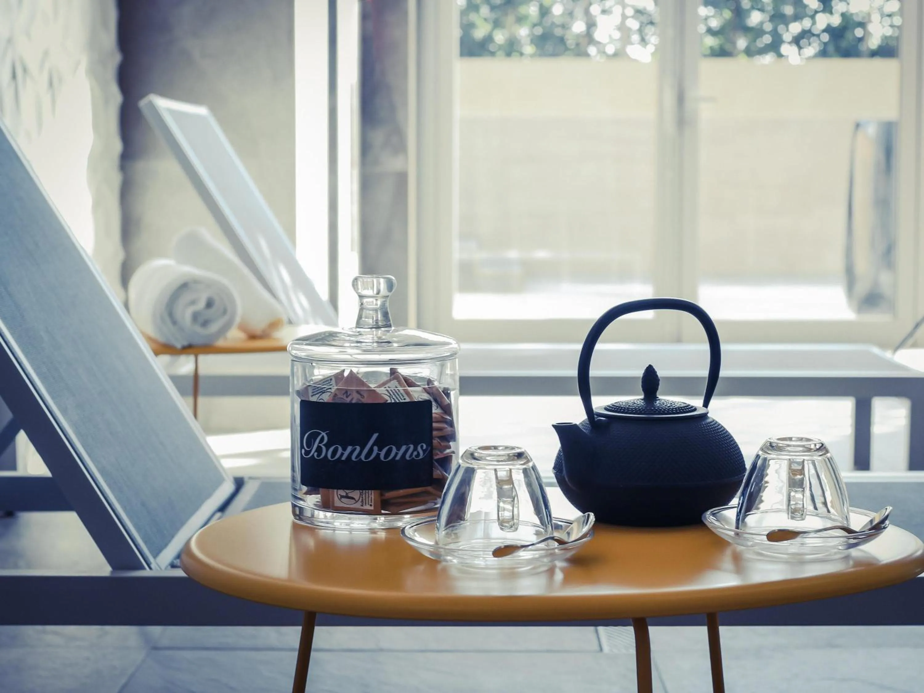 Pool view in Novotel Convention And Spa