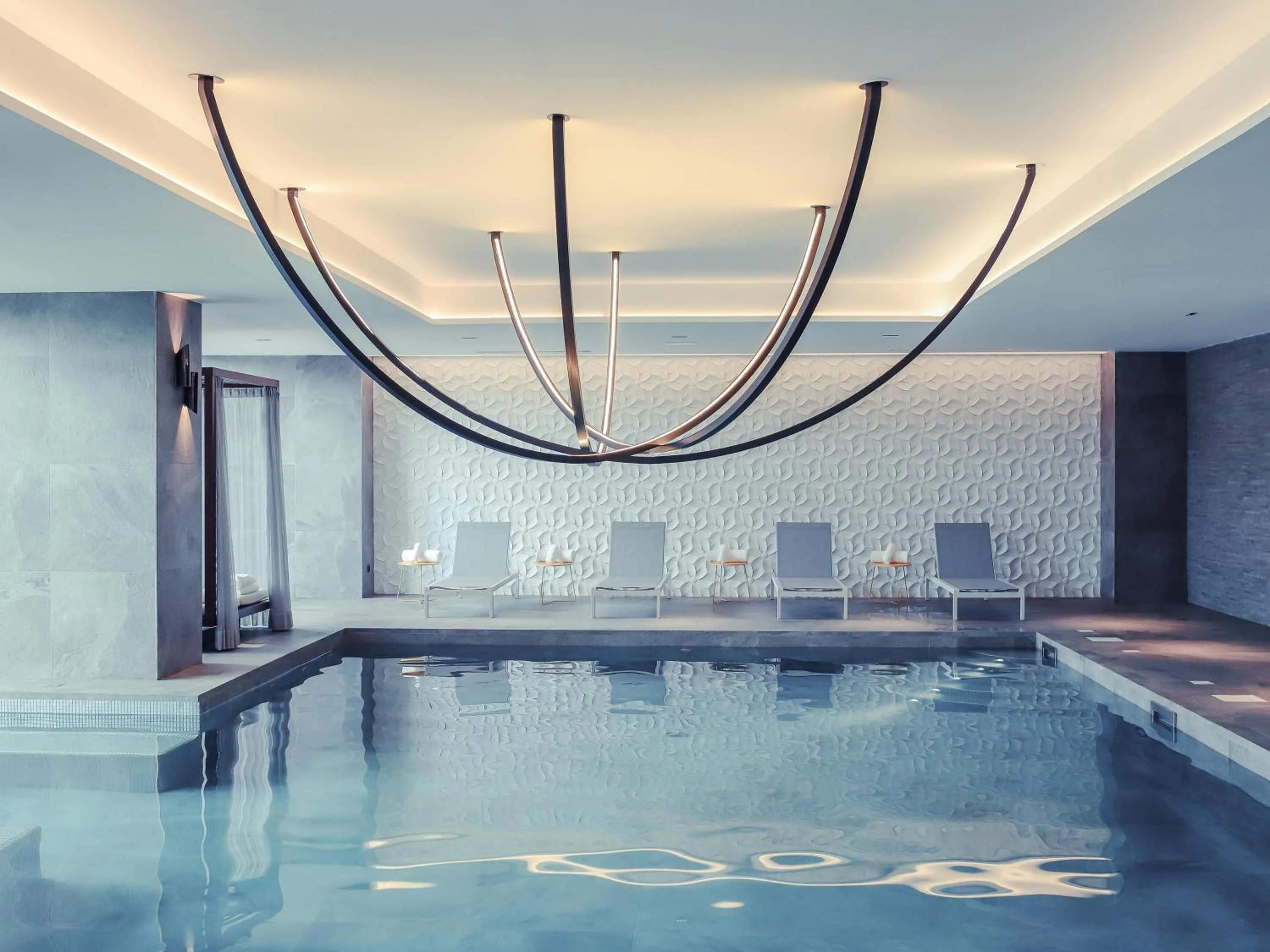 Pool view in Novotel Convention And Spa