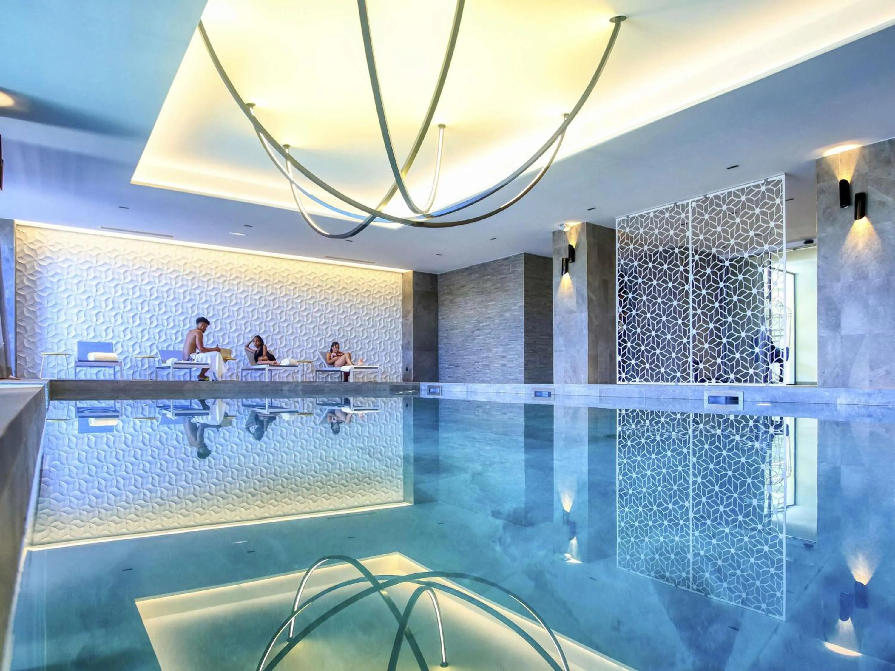 Pool view in Novotel Convention And Spa