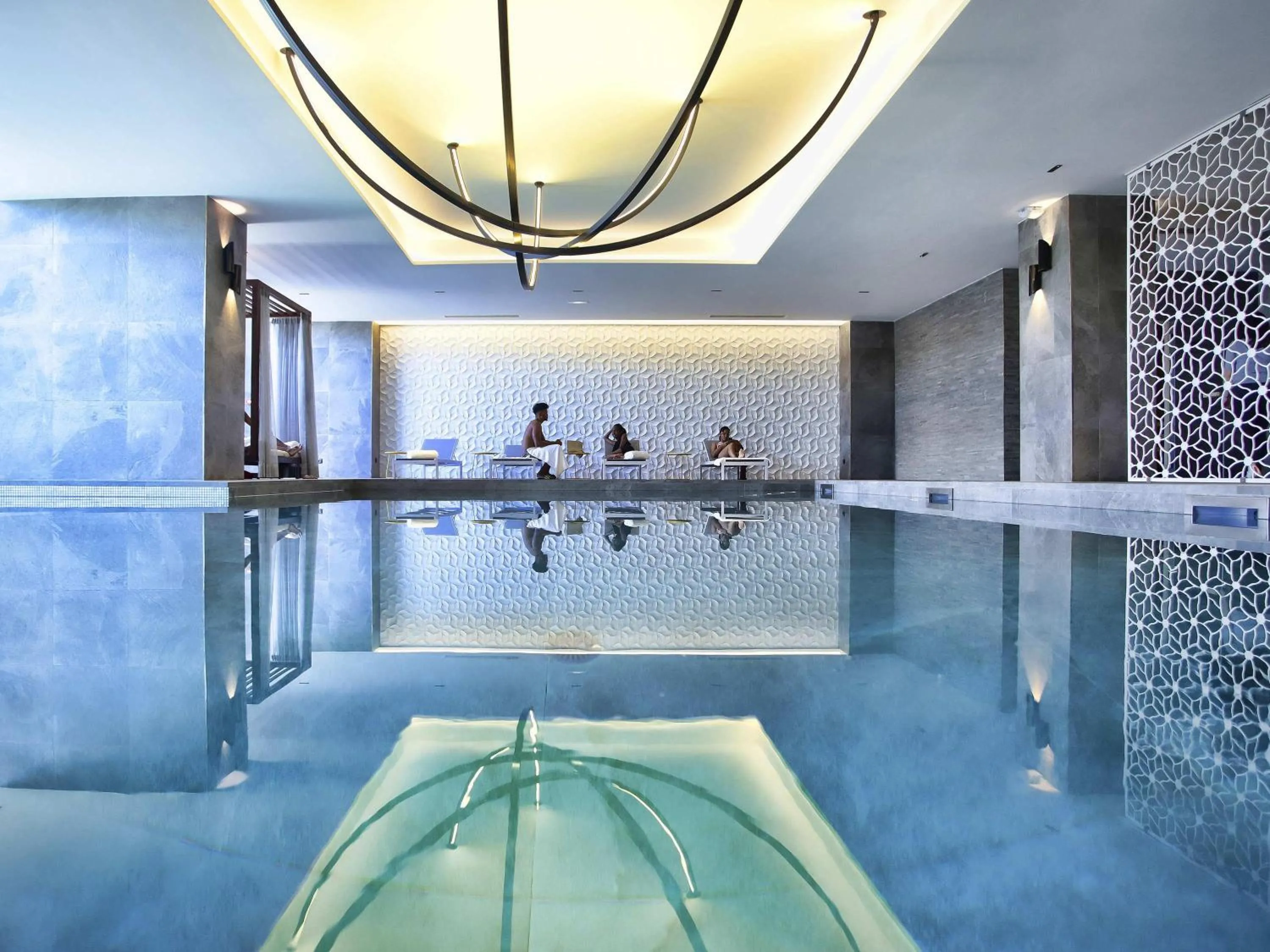 Pool view in Novotel Convention And Spa