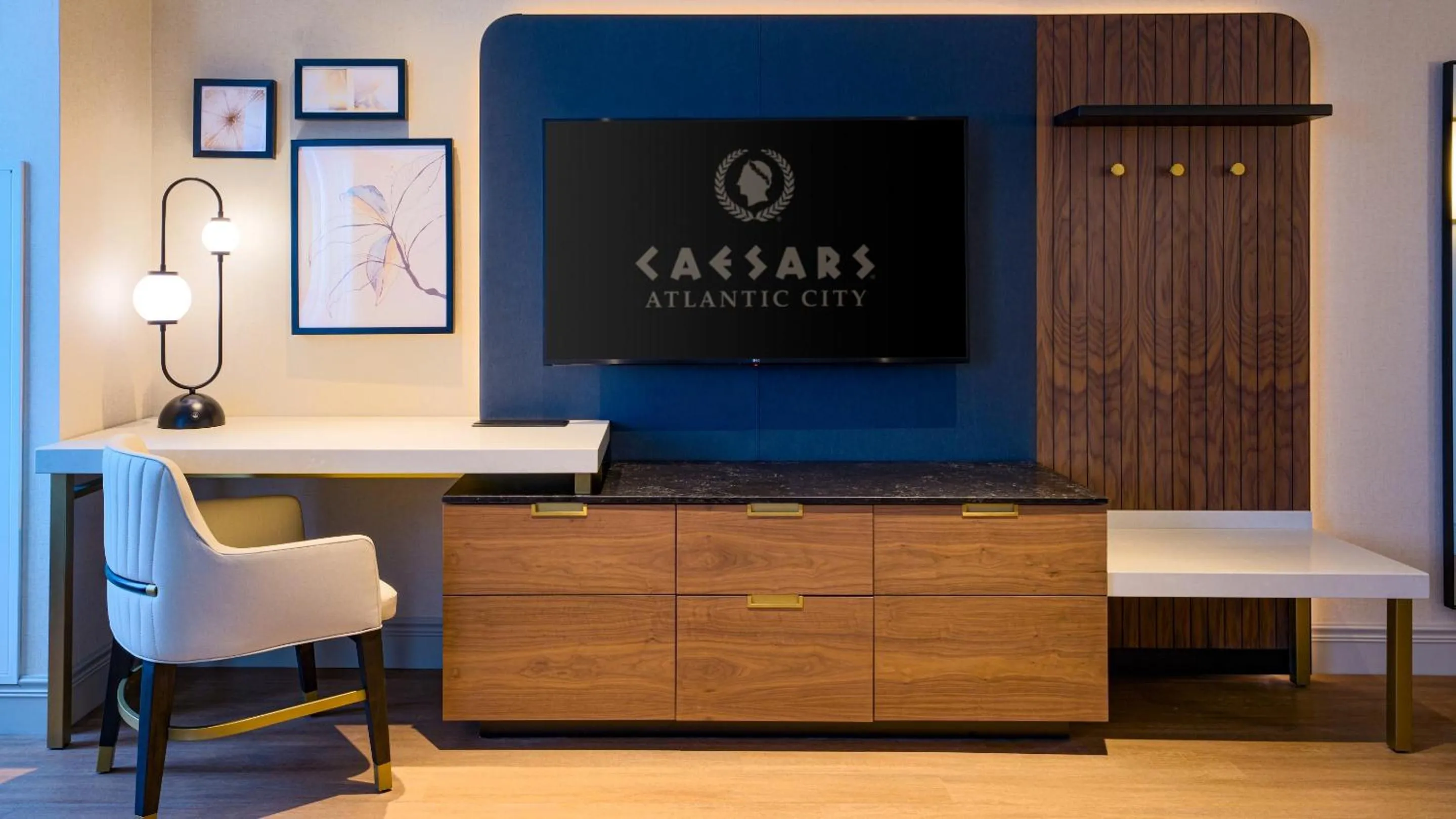 Newly Renovated Ocean Tower Tribune Suite King Smoking in Bally's Atlantic City Hotel & Casino