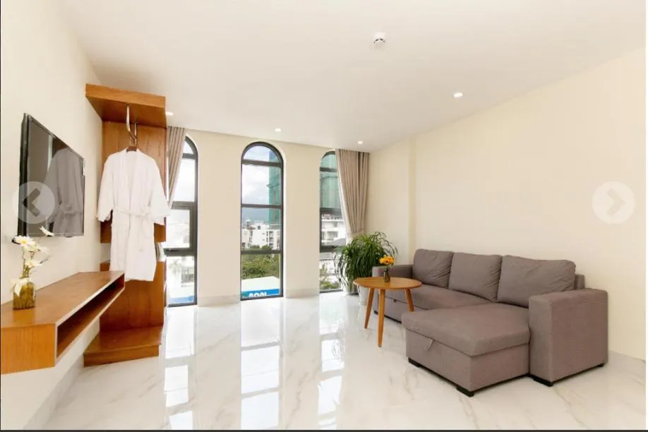 Living room in Maple Suite Hotel & Apartment