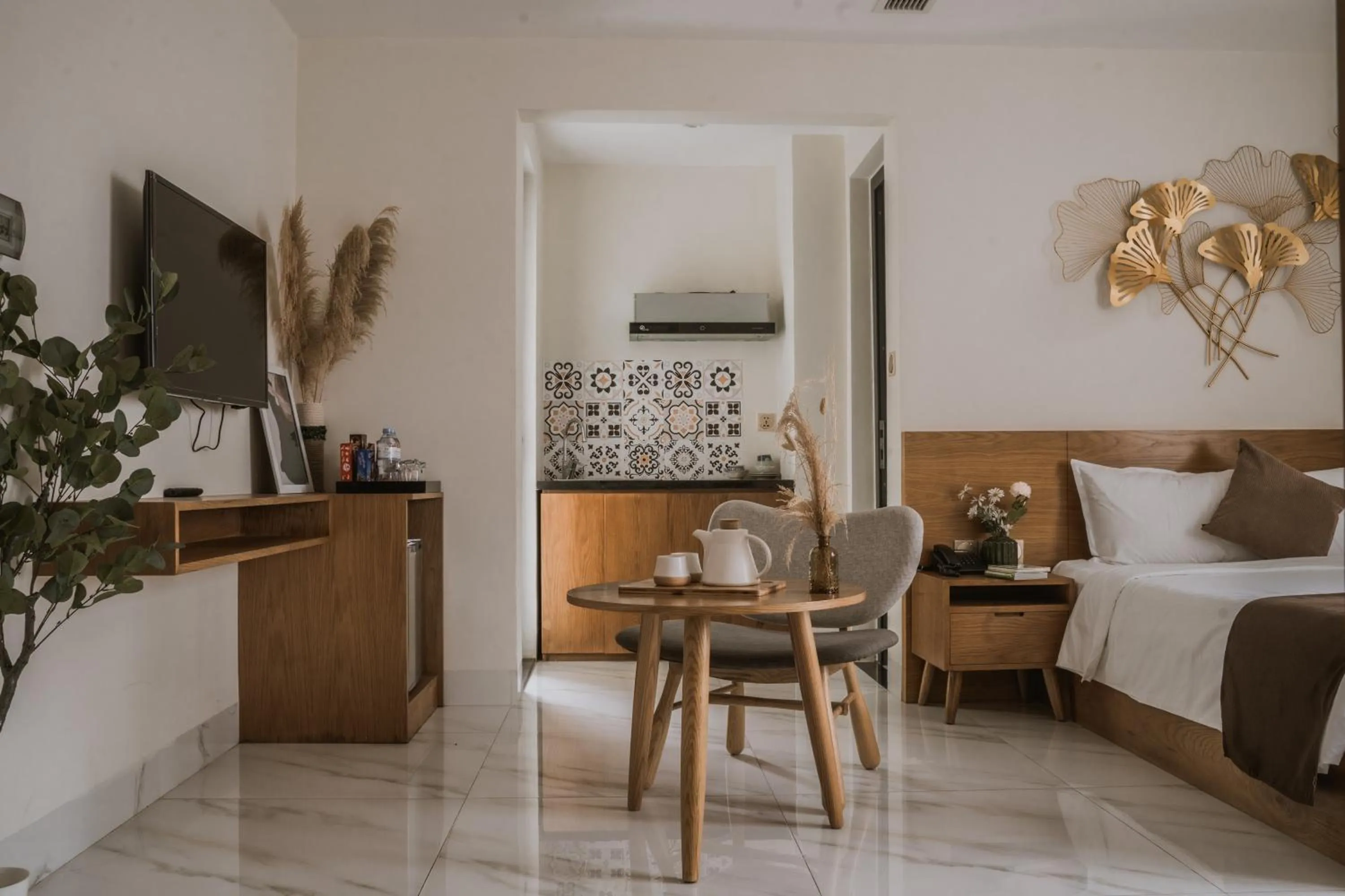 Seating area in Maple Suite Hotel & Apartment