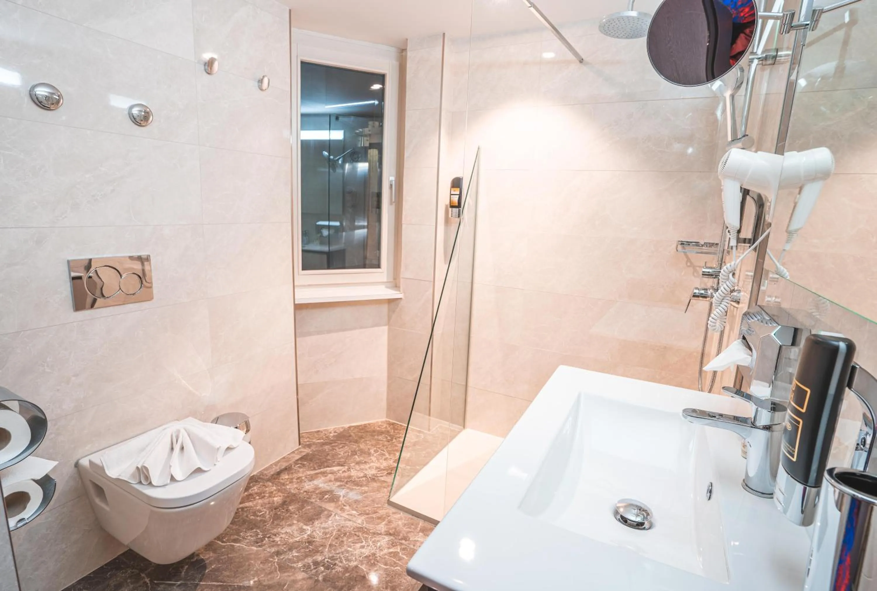 Bathroom in My Home Hotel - Free Parking