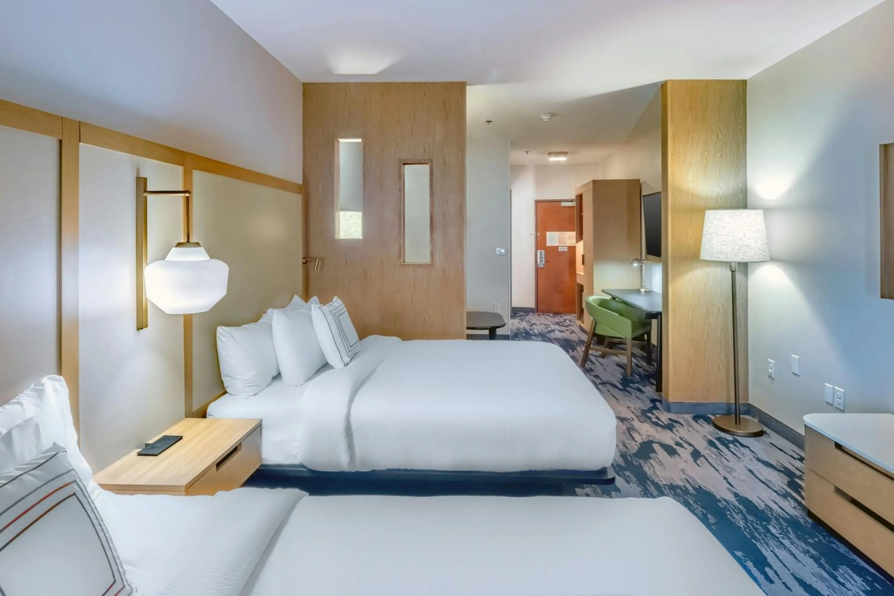 Photo of the whole room, Bed in Fairfield Inn & Suites Fort Worth Northeast